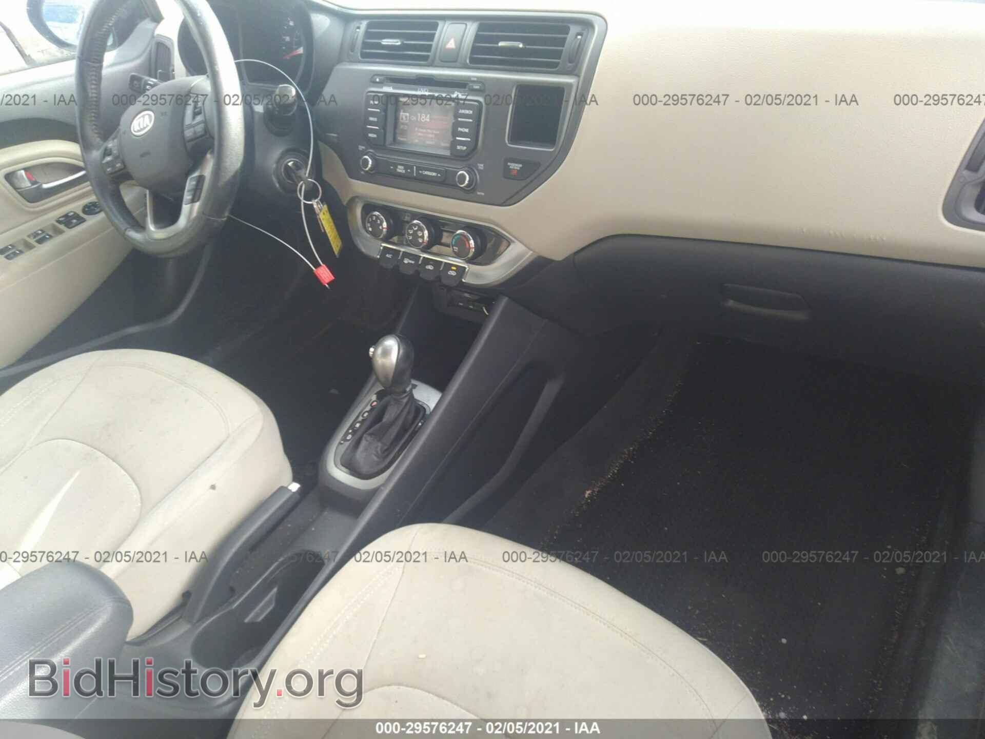2013 KIA RIO - VIN: KNADN4A33D6115128 - Photo 5