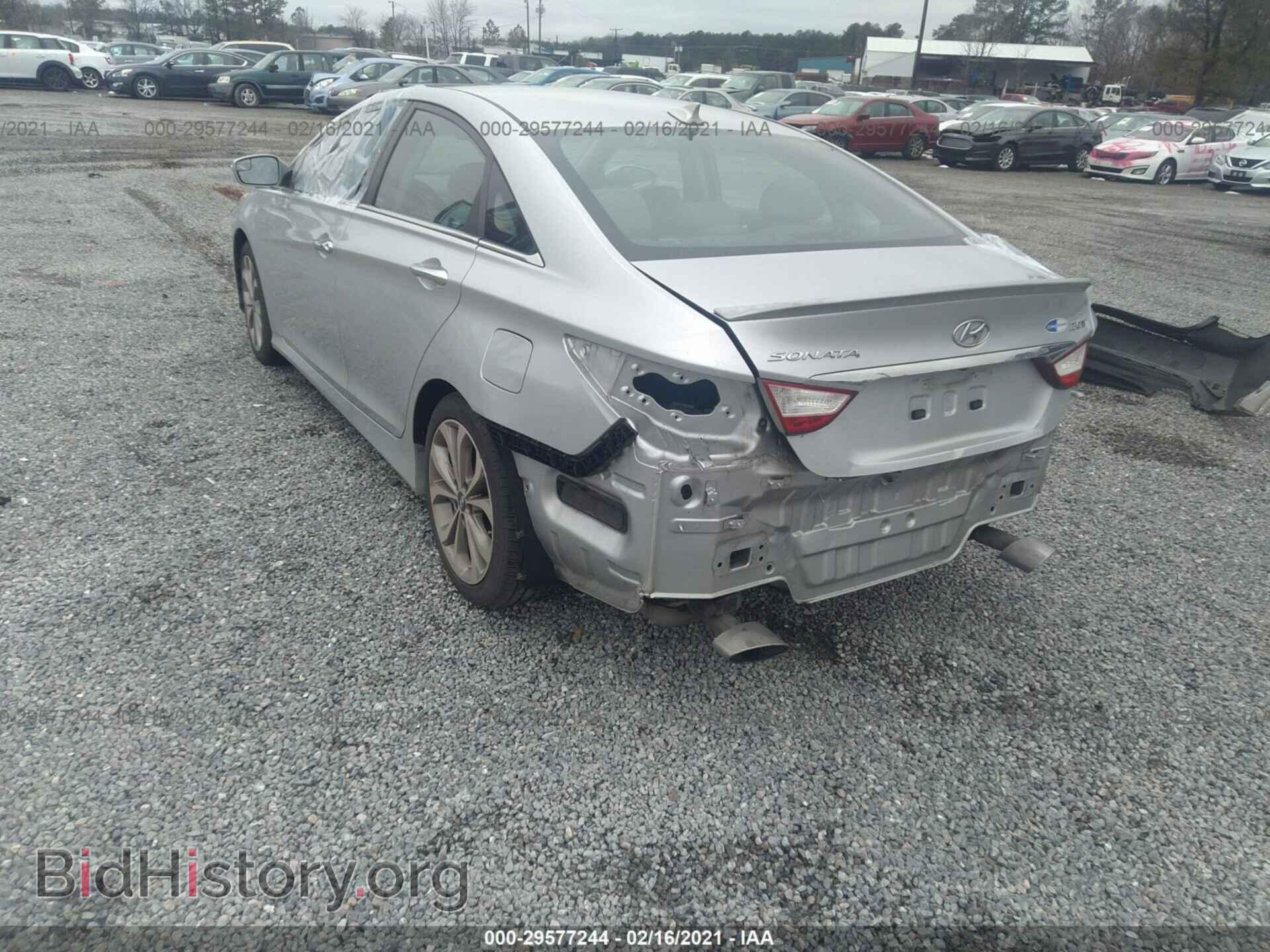 2014 HYUNDAI SONATA - VIN: 5NPEC4AB3EH903712 - Фото 3