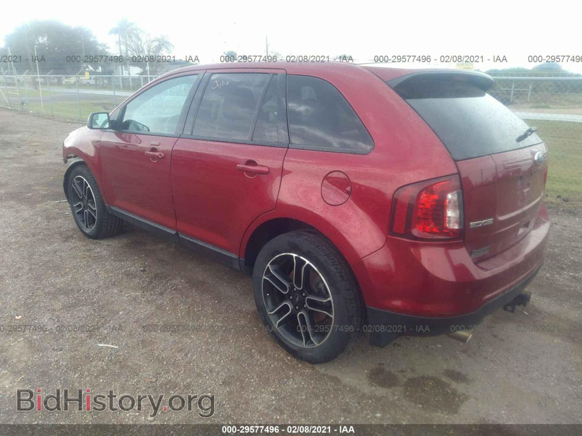 2013 FORD EDGE - VIN: 2FMDK4JC5DBA01074 - Фото 3