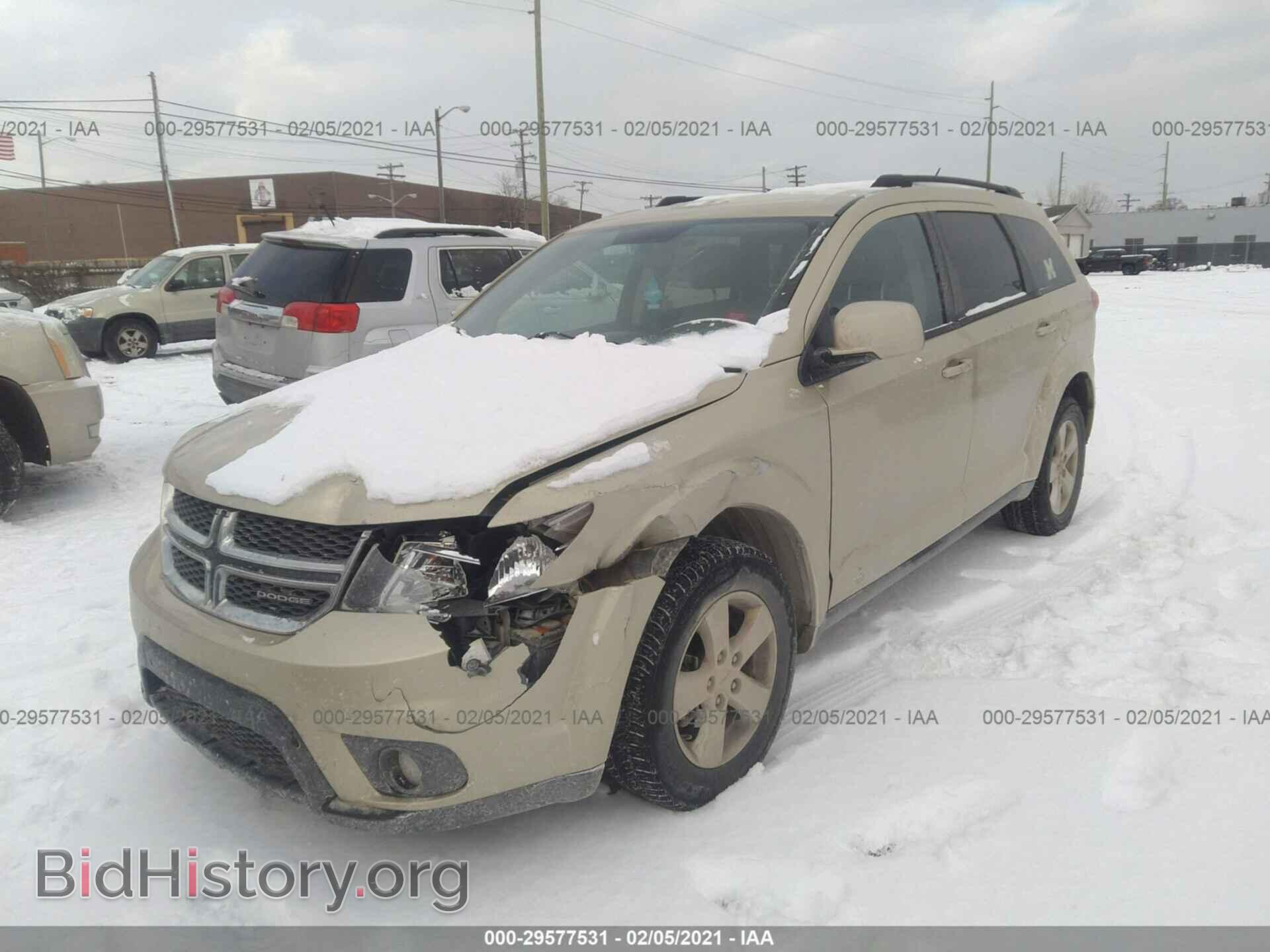 2011 DODGE JOURNEY - VIN: 3D4PG1FG5BT547228 - Фото 2