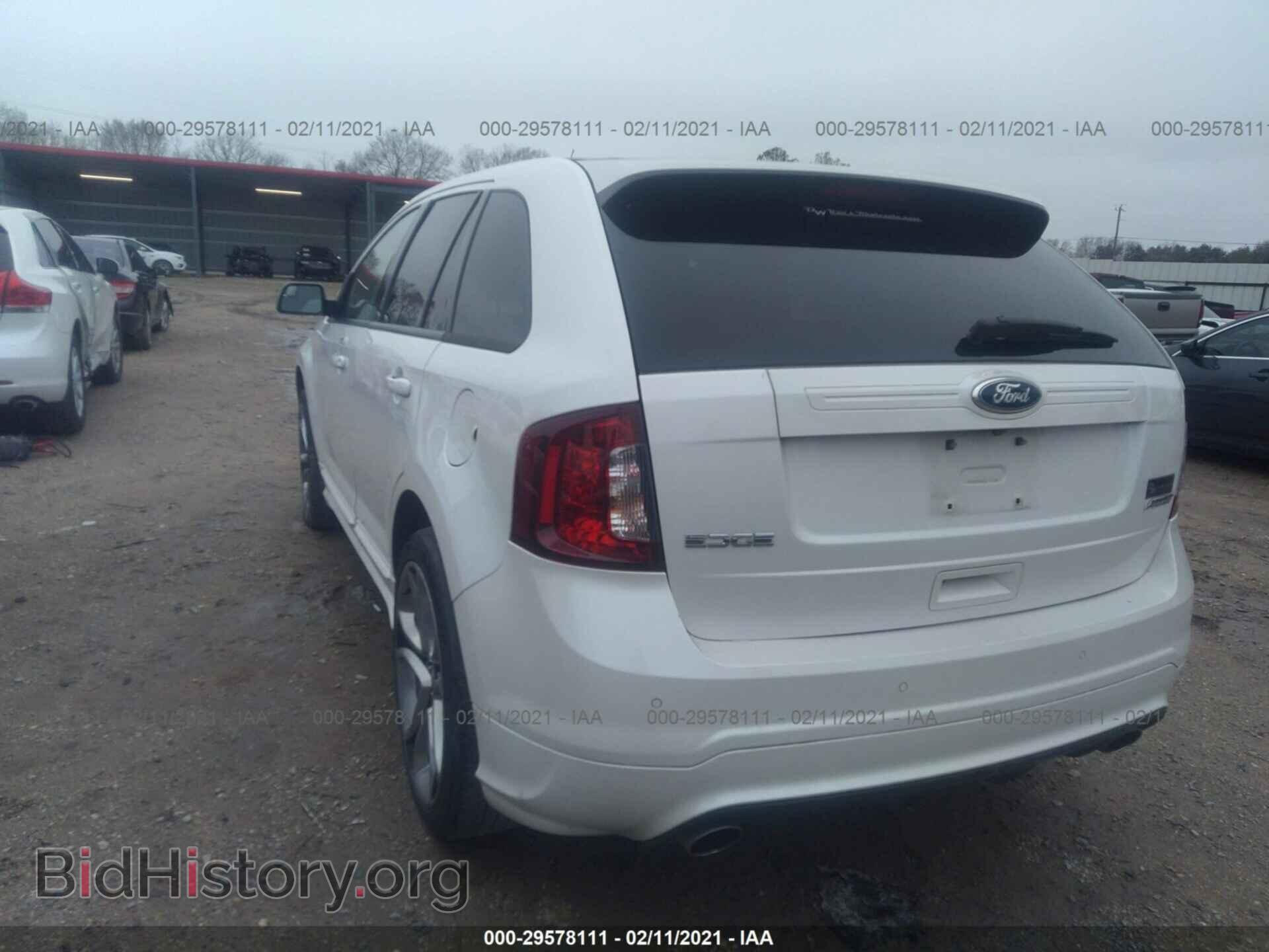 2013 FORD EDGE - VIN: 2FMDK3AK7DBC80514 - Фото 3