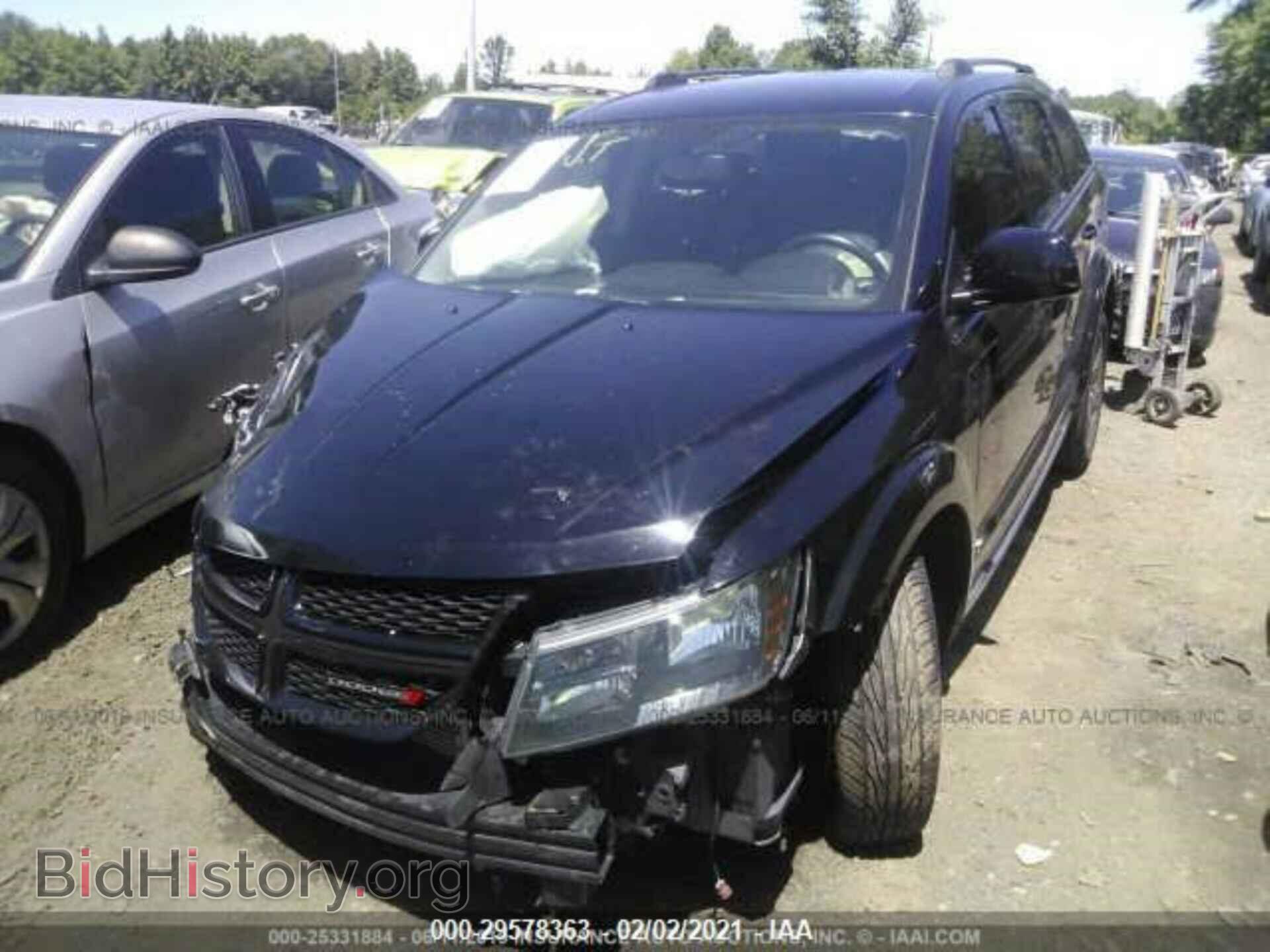 2017 DODGE JOURNEY - VIN: 3C4PDCGG3HT537046 - Фото 2
