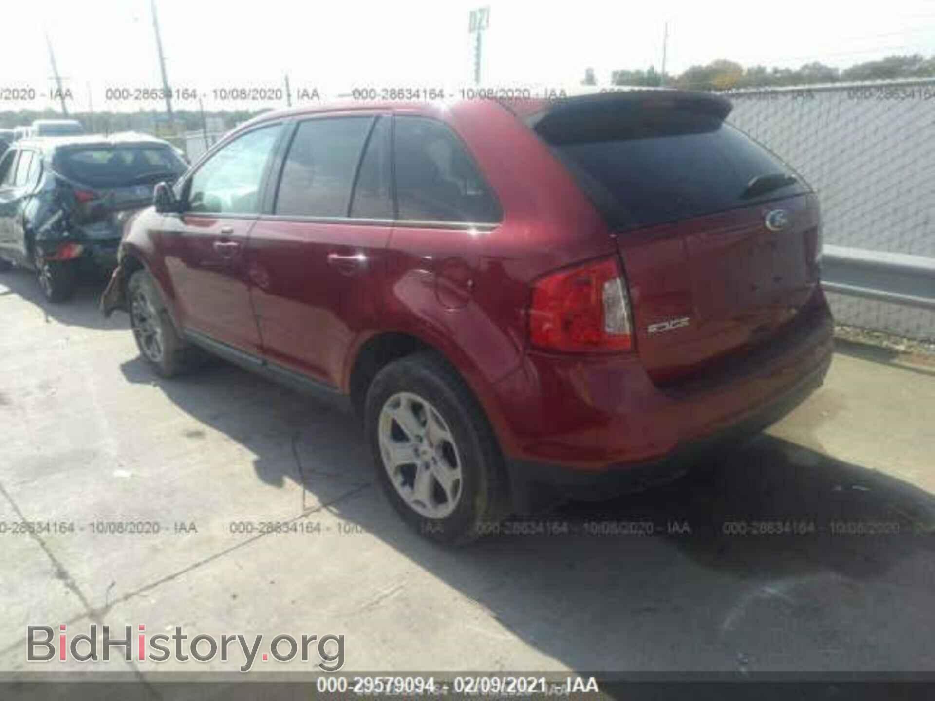 2013 FORD EDGE - VIN: 2FMDK3JC7DBE10980 - Фото 3