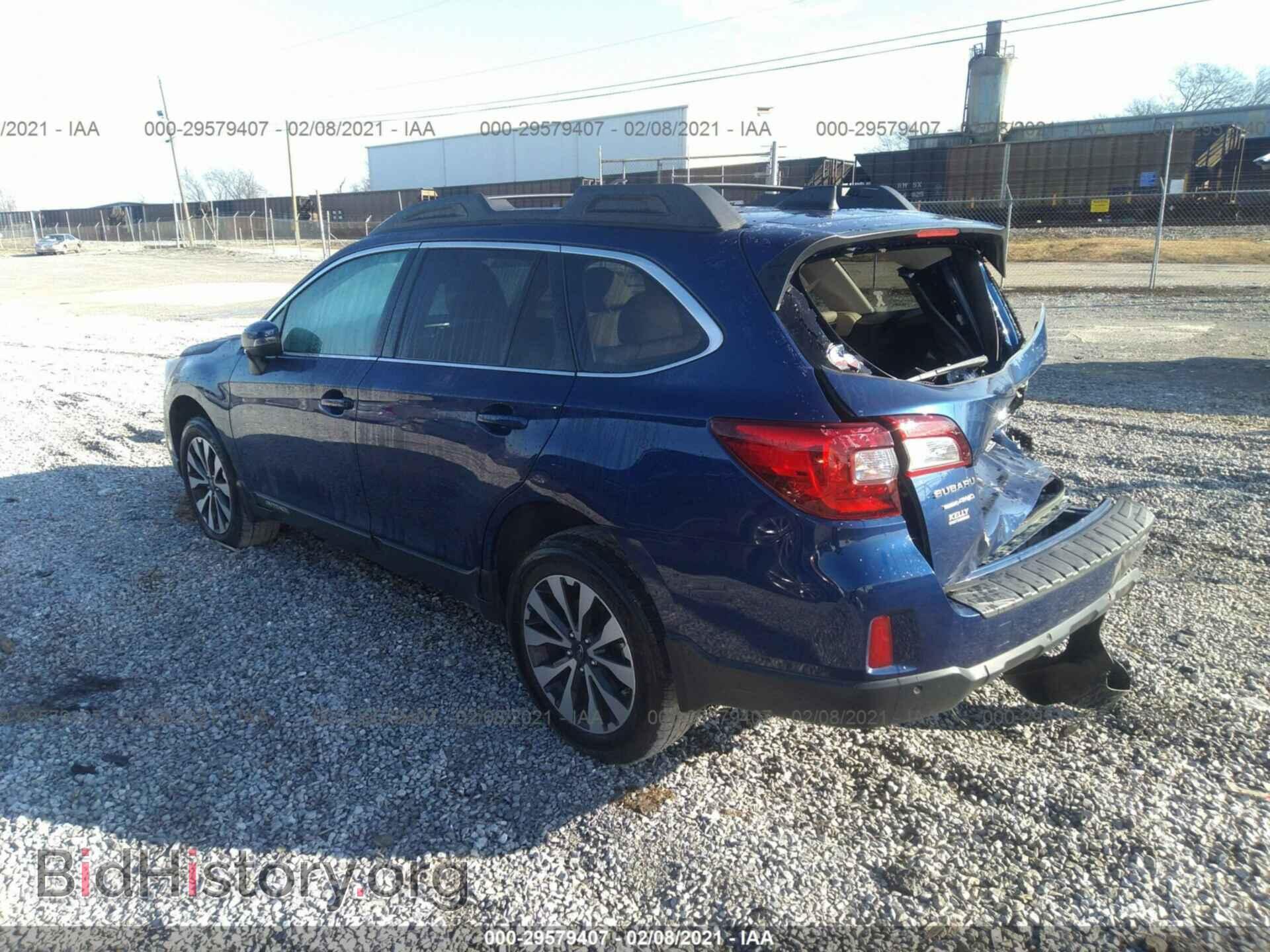 2017 SUBARU OUTBACK - VIN: 4S4BSANC4H3315062 - Фото 3