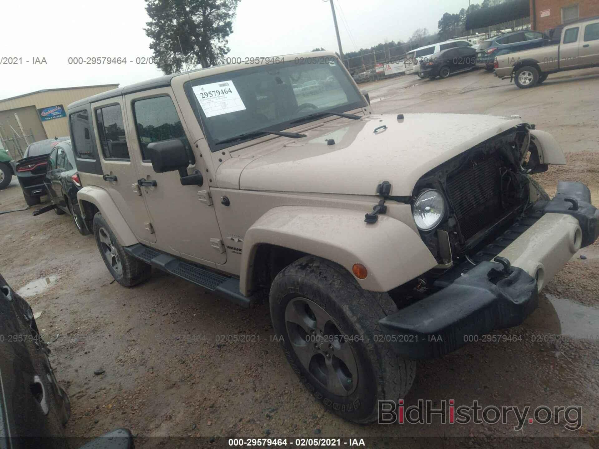 Photo 1C4BJWEG6GL296844 - JEEP WRANGLER UNLIMITED 2016