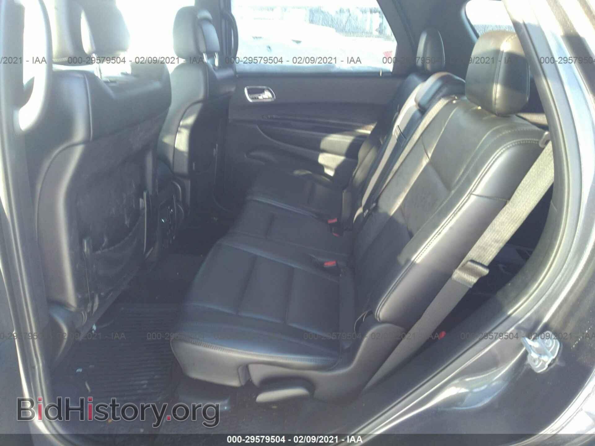 2016 DODGE DURANGO - VIN: 1C4RDJDG3GC477264 - Фото 8