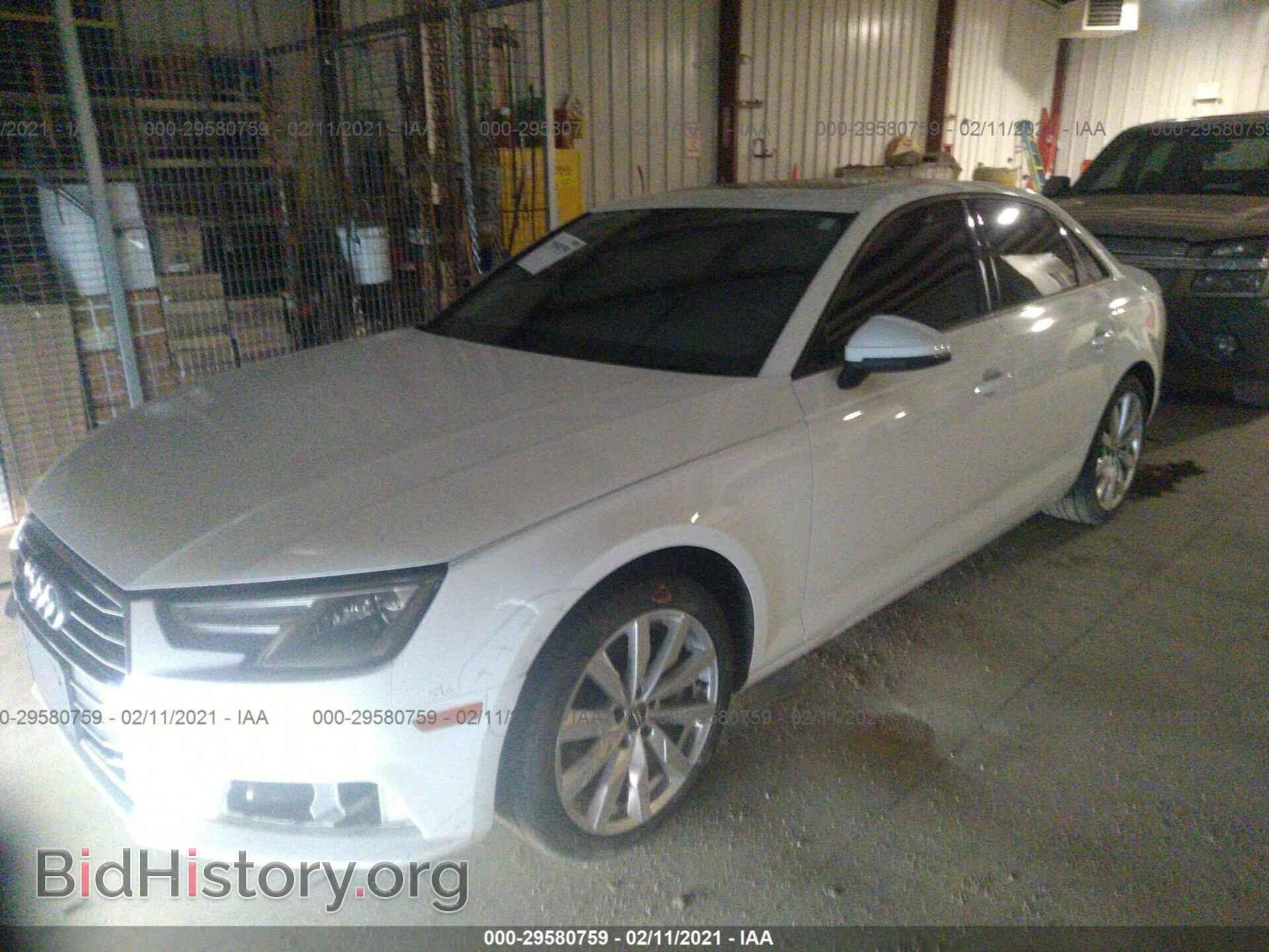 2017 AUDI A4 - VIN: WAUANAF40HN001442 - Фото 2