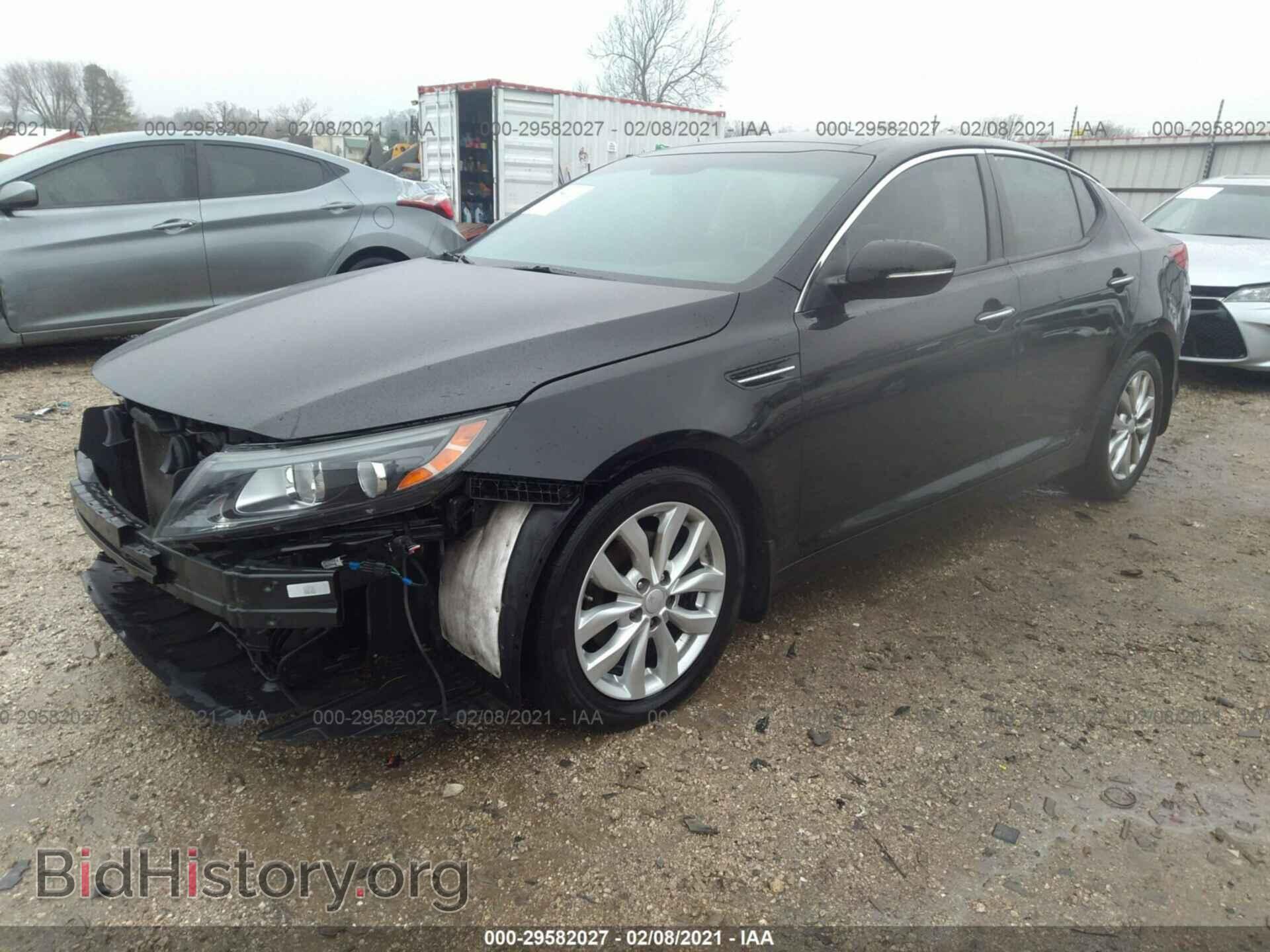 2015 KIA OPTIMA - VIN: 5XXGN4A78FG453552 - Фото 2