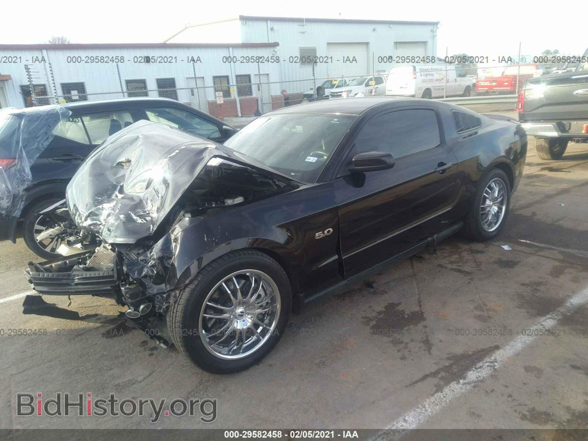 2012 FORD MUSTANG - VIN: 1ZVBP8CF7C5230268 - Фото 2