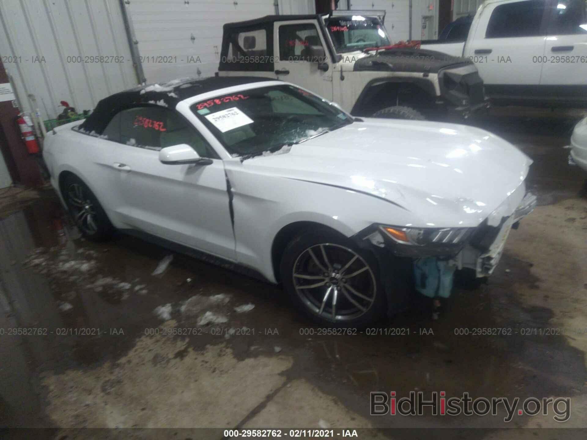 Photo 1FATP8UHXH5287861 - FORD MUSTANG 2017