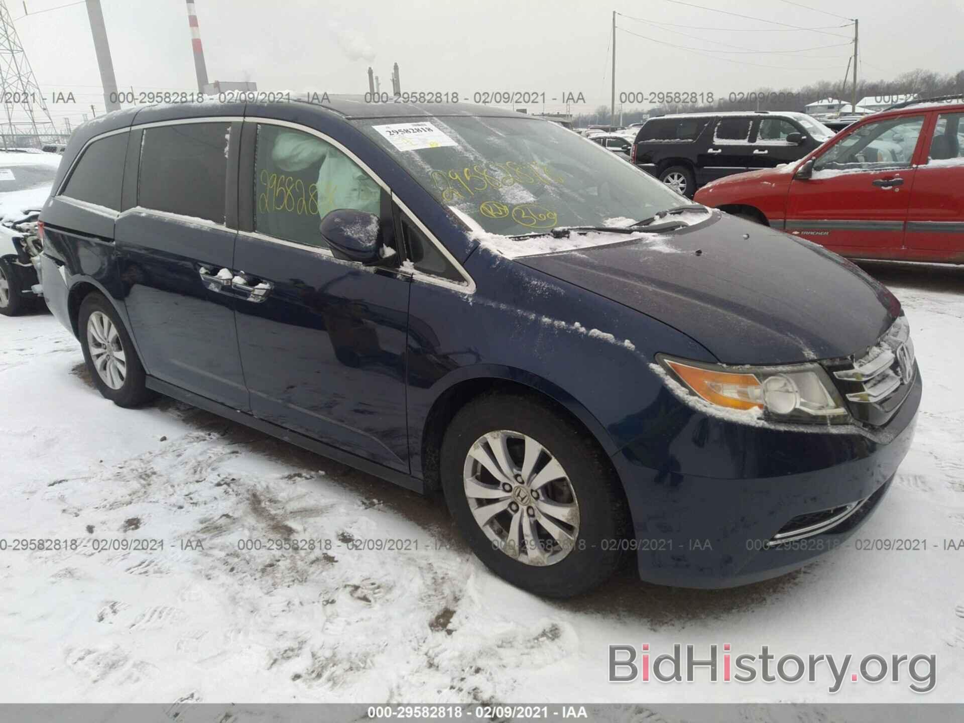 Фотография 5FNRL5H67GB010654 - HONDA ODYSSEY 2016