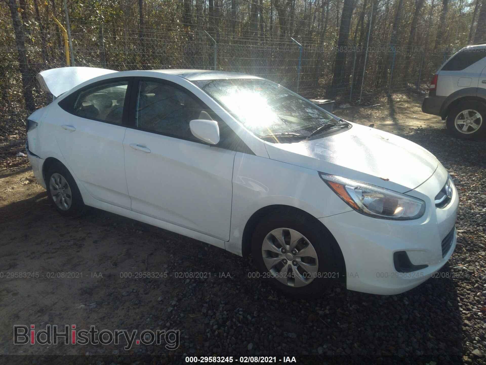 Photo KMHCT4AE9GU124918 - HYUNDAI ACCENT 2016