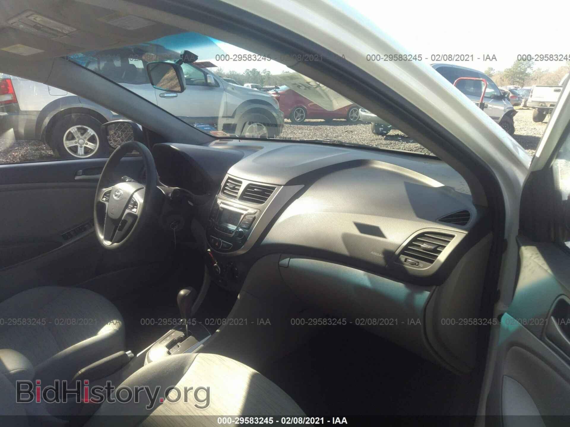 2016 HYUNDAI ACCENT - VIN: KMHCT4AE9GU124918 - Фото 5