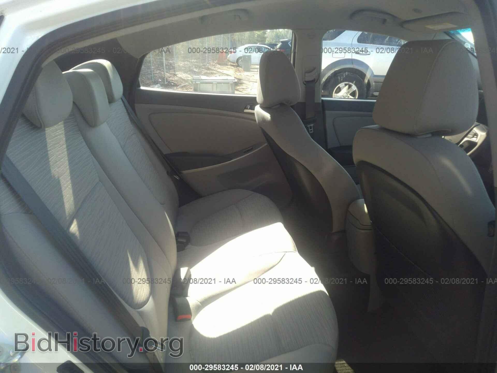 2016 HYUNDAI ACCENT - VIN: KMHCT4AE9GU124918 - Фото 8