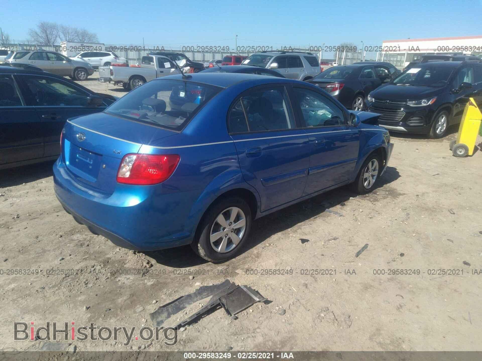 2010 KIA RIO - VIN: KNADH4A30A6645009 - Фото 4