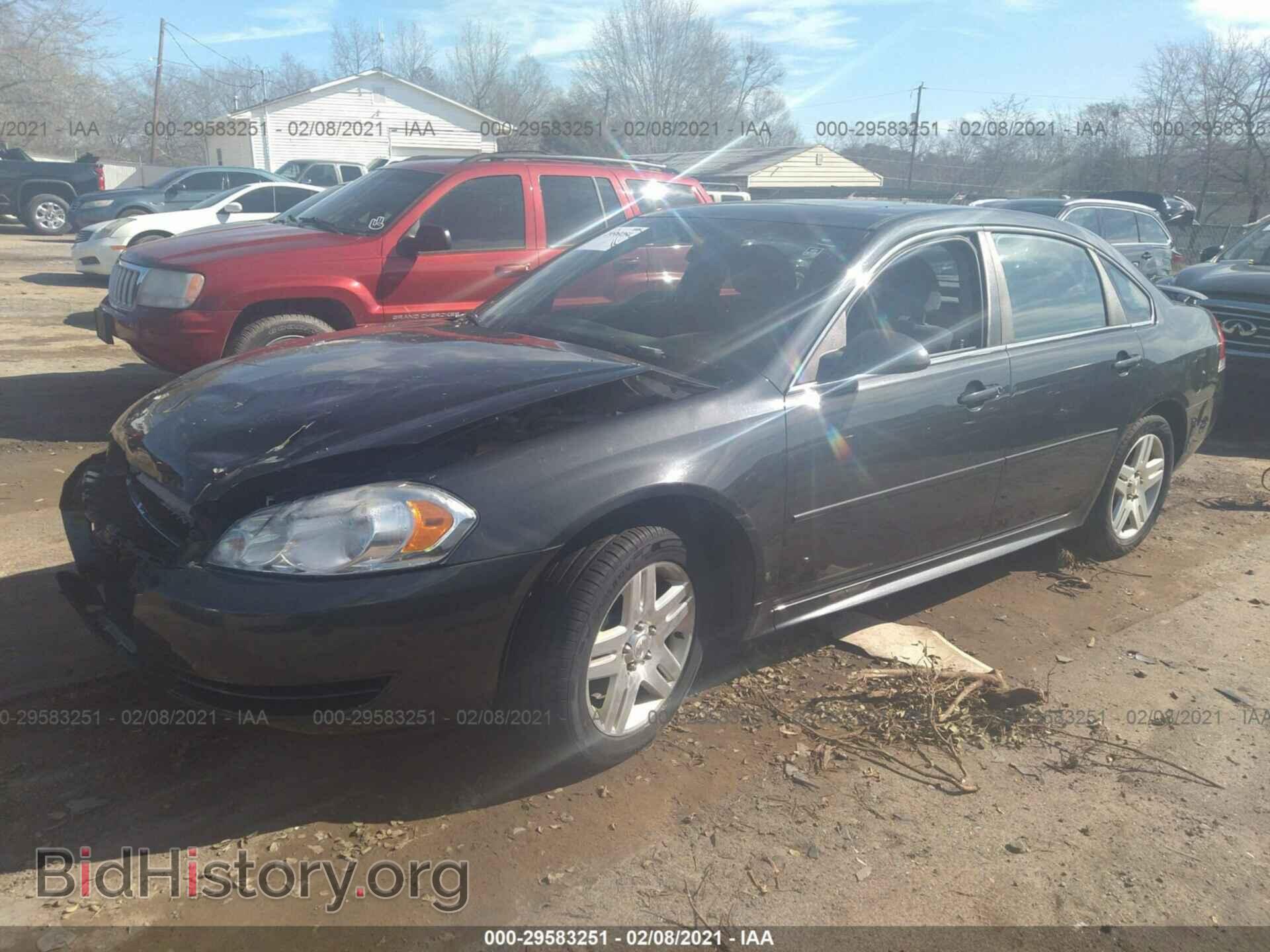 2012 CHEVROLET IMPALA - VIN: 2G1WG5E31C1306230 - Фото 2