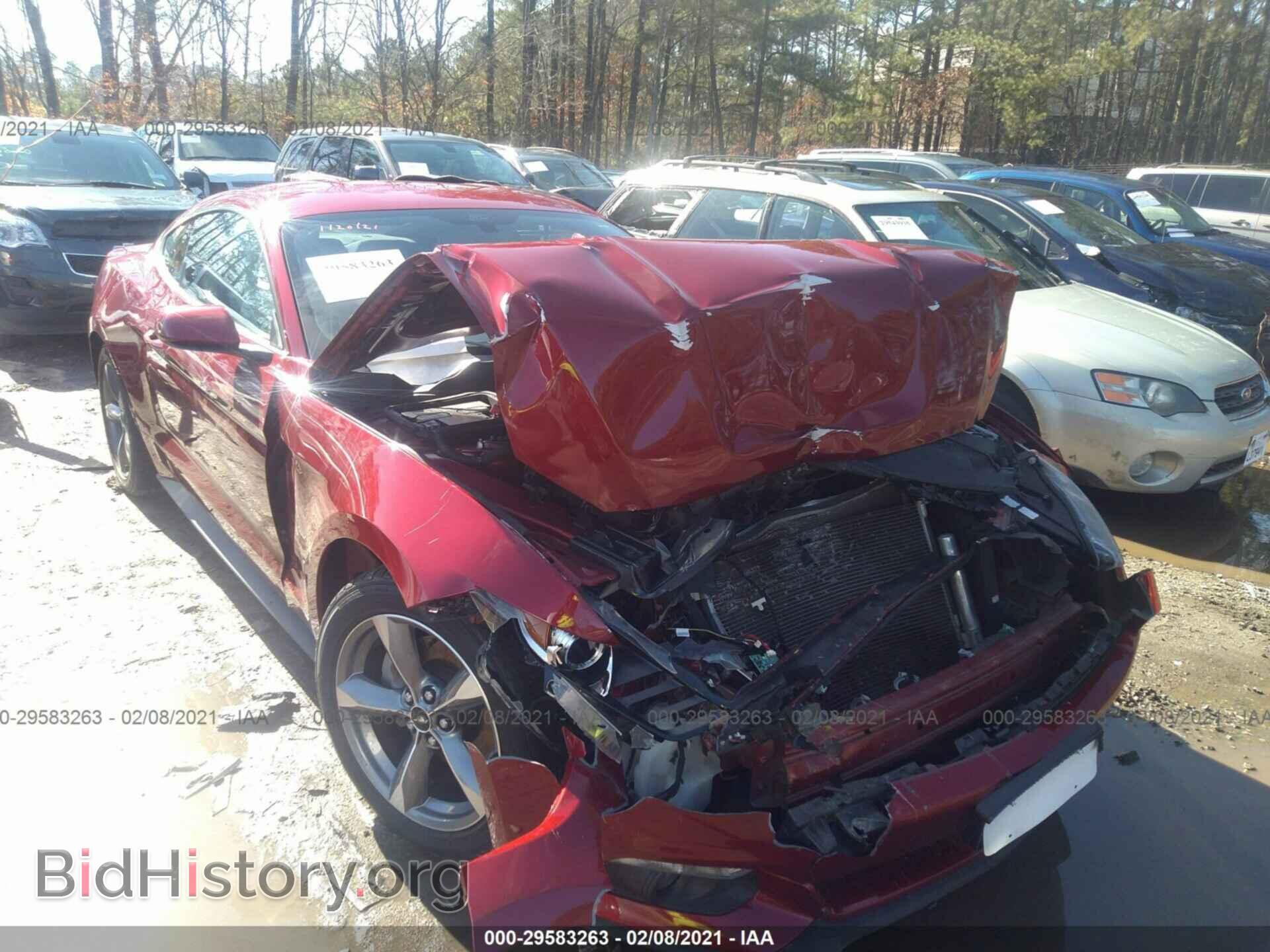 Photo 1FA6P8AM6G5322036 - FORD MUSTANG 2016