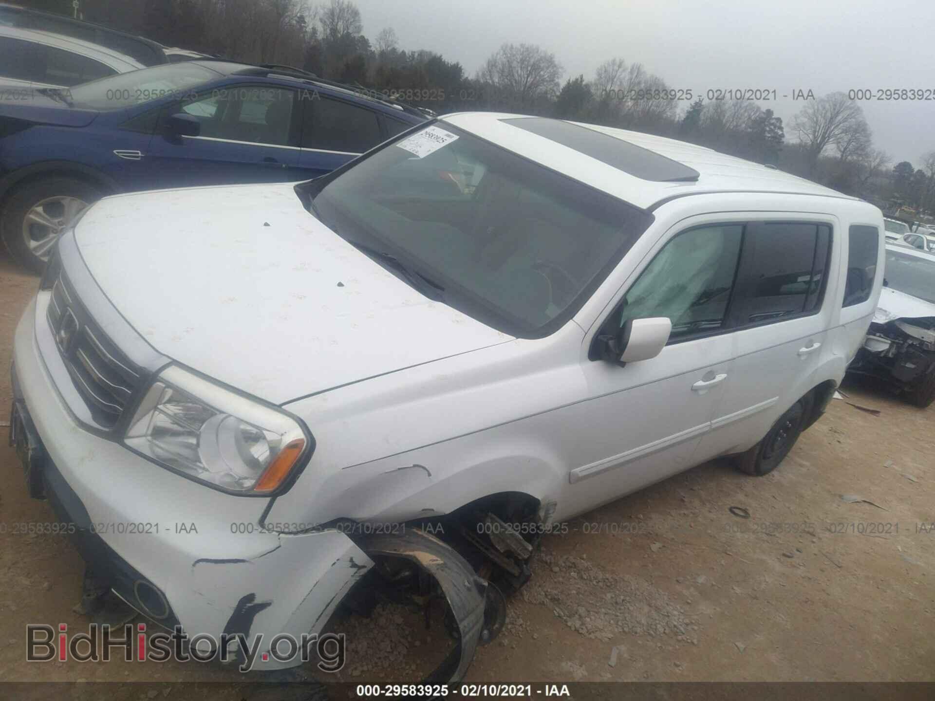 2013 HONDA PILOT - VIN: 5FNYF3H71DB008653 - Photo 2