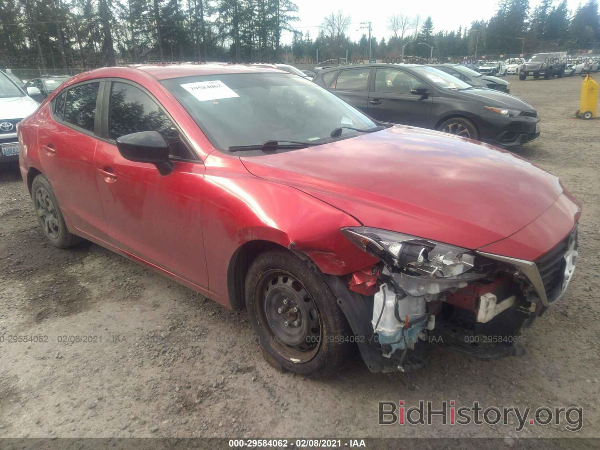 Photo JM1BM1T73E1181379 - MAZDA MAZDA3 2014