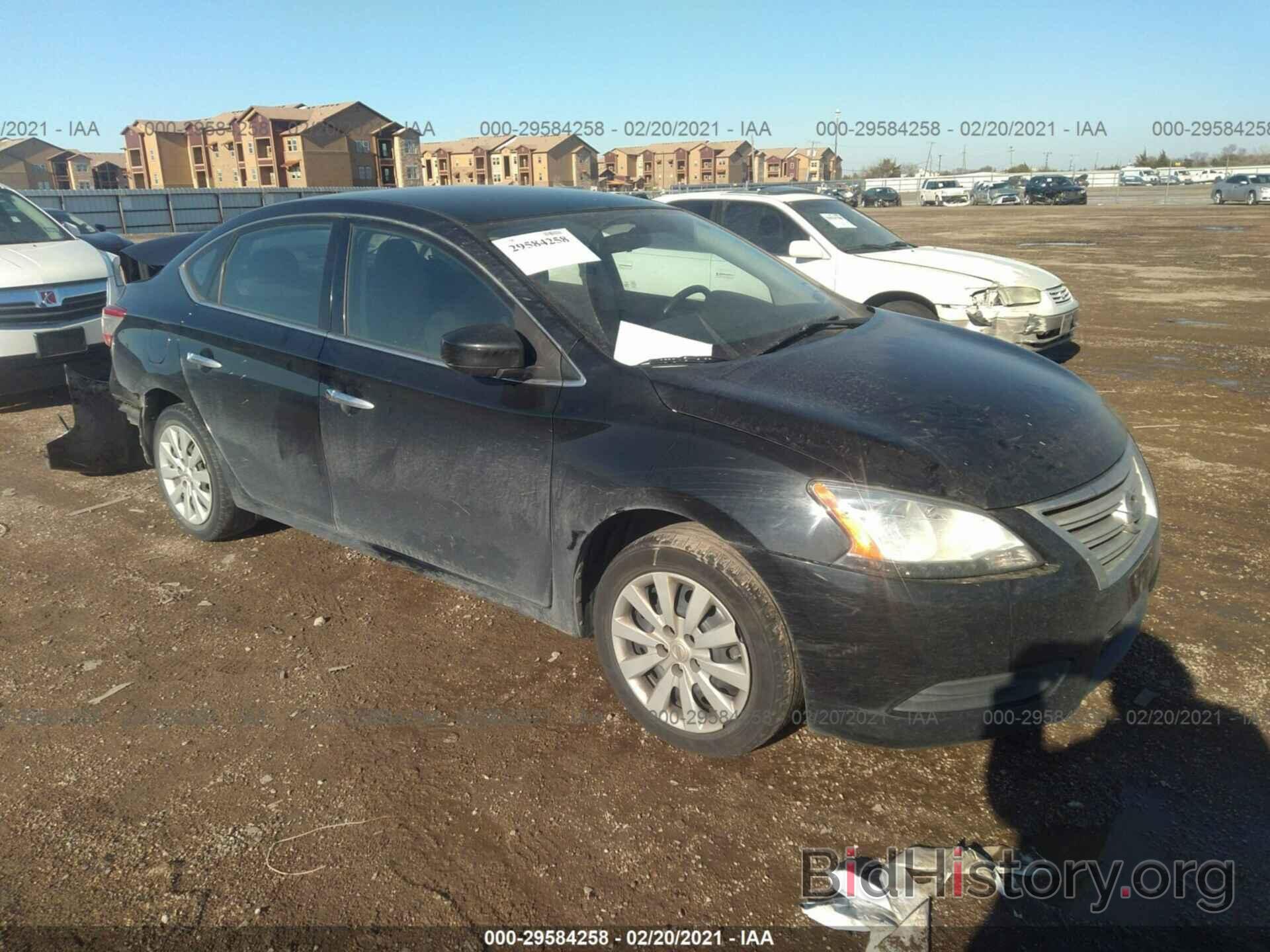 Photo 3N1AB7AP7EY227365 - NISSAN SENTRA 2014