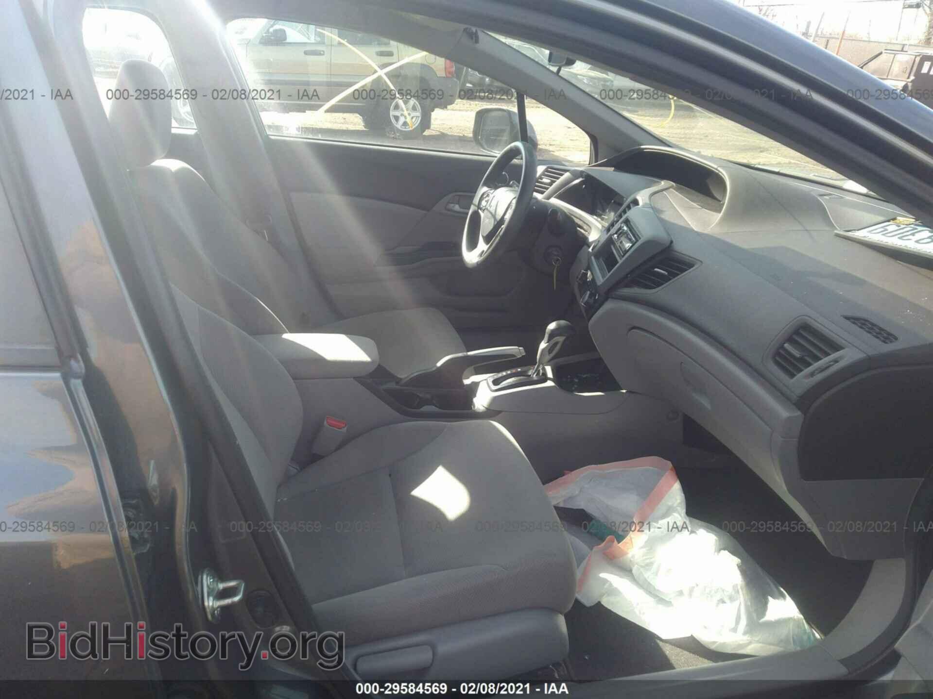 2012 HONDA CIVIC SDN - VIN: 19XFB2F53CE079971 - Фото 5