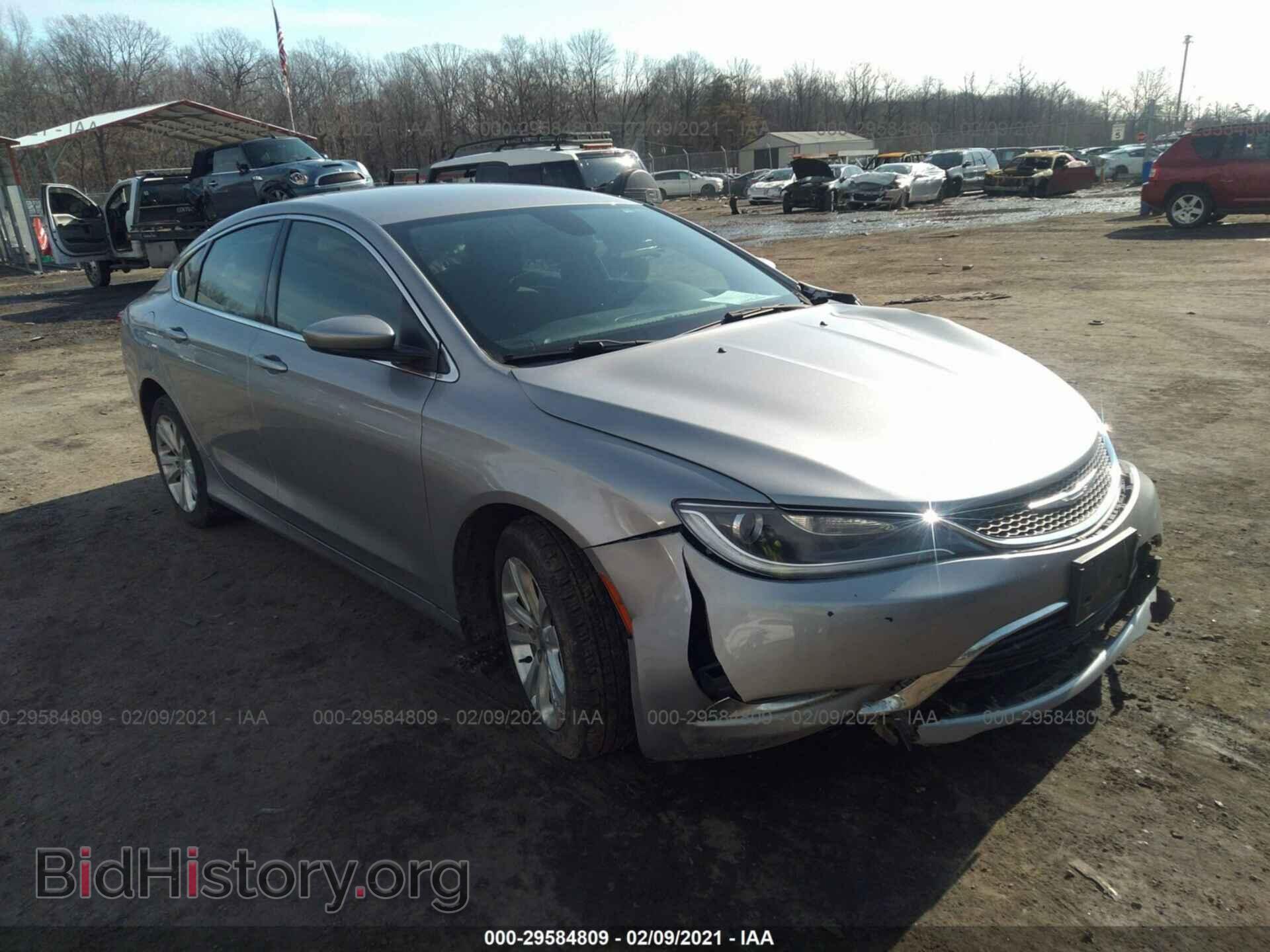 Photo 1C3CCCAB0FN645768 - CHRYSLER 200 2015