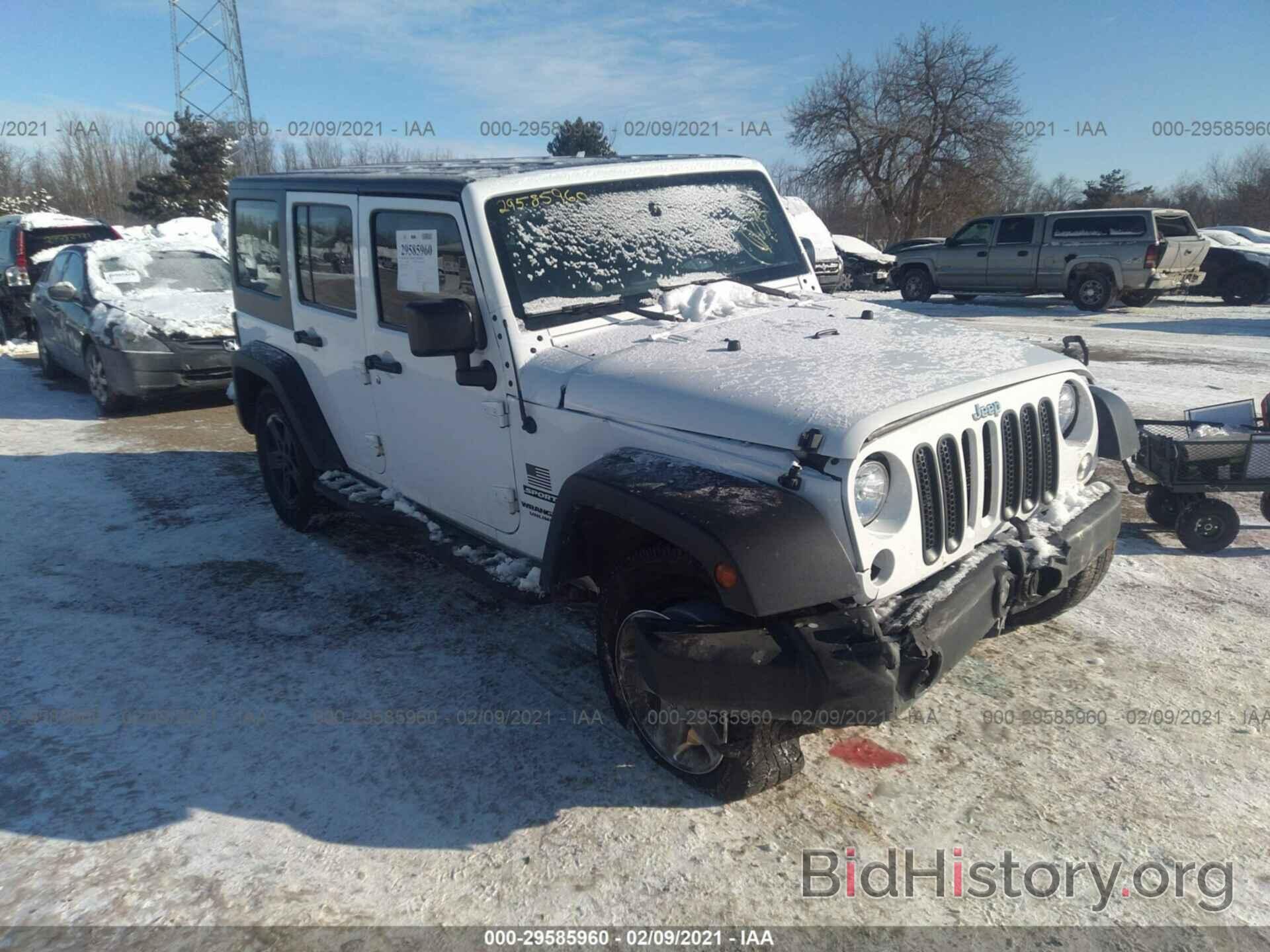 Photo 1C4BJWDG1GL189864 - JEEP WRANGLER UNLIMITED 2016