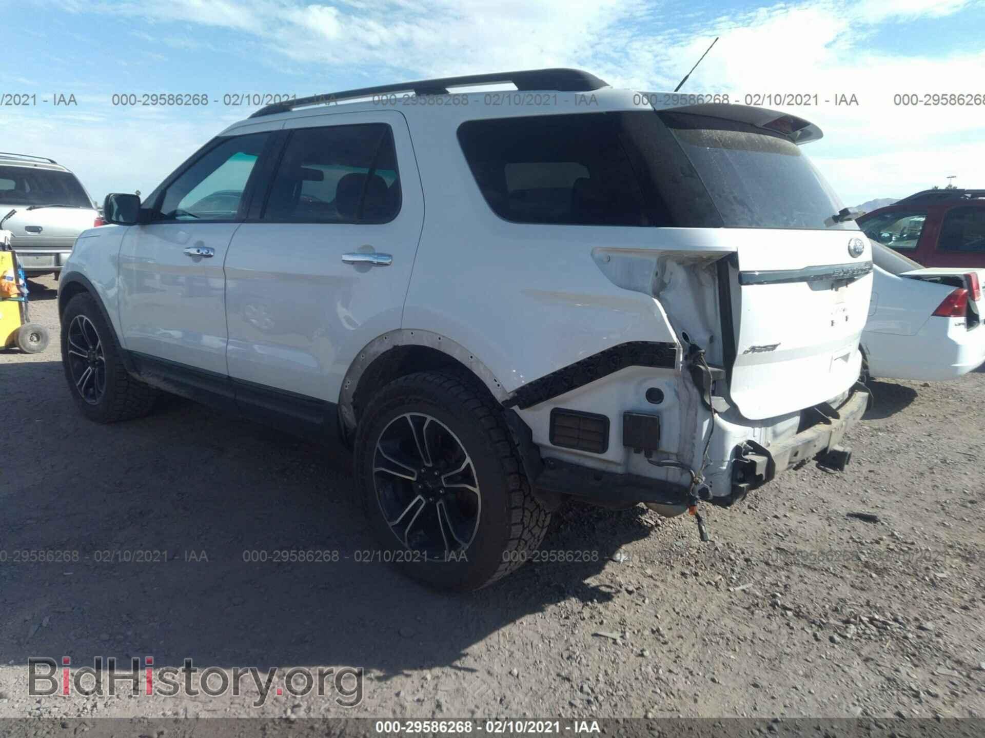 2013 FORD EXPLORER - VIN: 1FM5K8GT5DGB44148 - Фото 3