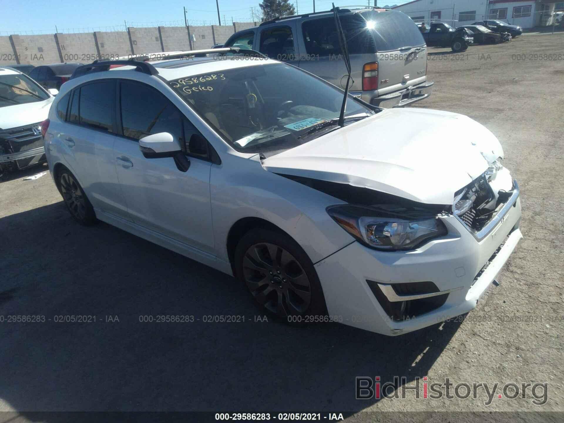 Photo JF1GPAU6XFH237013 - SUBARU IMPREZA WAGON 2015