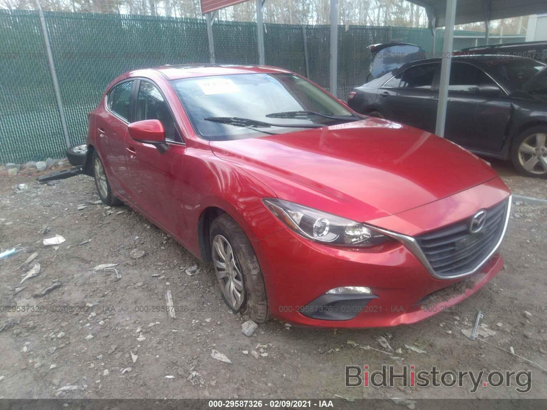 Photo JM1BM1M71E1140750 - MAZDA MAZDA3 2014