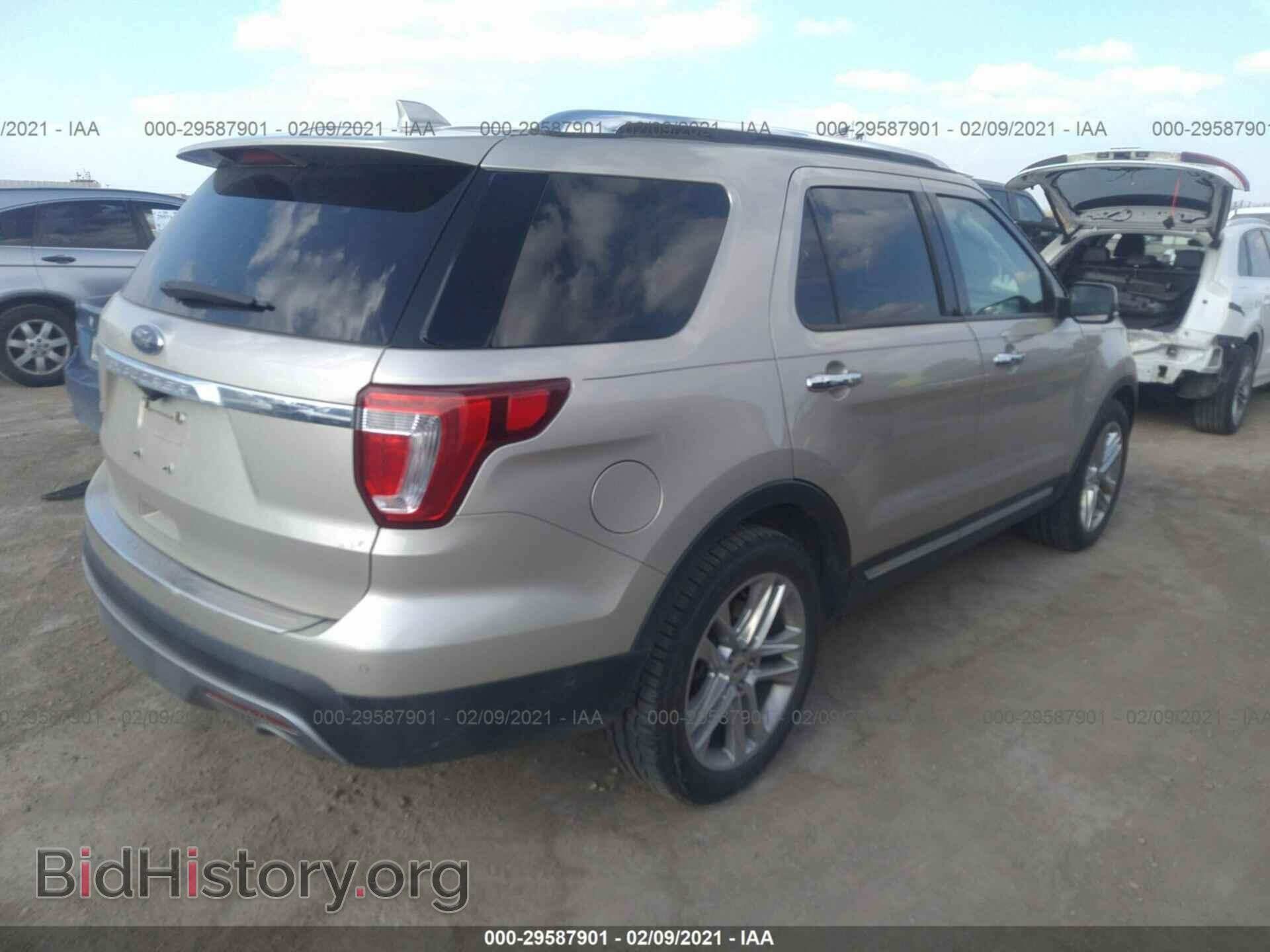 2017 FORD EXPLORER - VIN: 1FM5K7F86HGD49264 - Фото 4