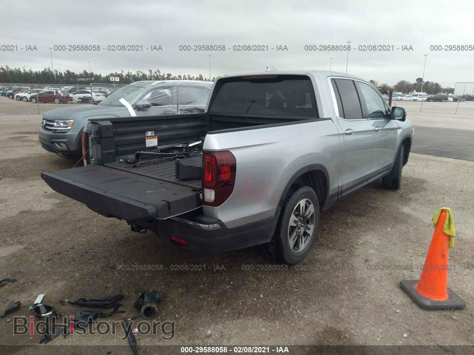 2017 HONDA RIDGELINE - VIN: 5FPYK3F62HB018319 - Фото 4