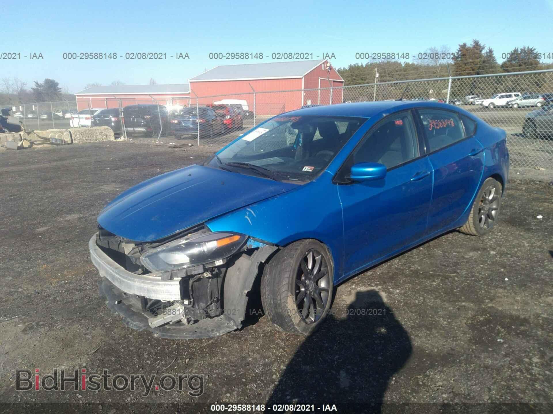 2016 DODGE DART - VIN: 1C3CDFAA6GD682594 - Фото 2