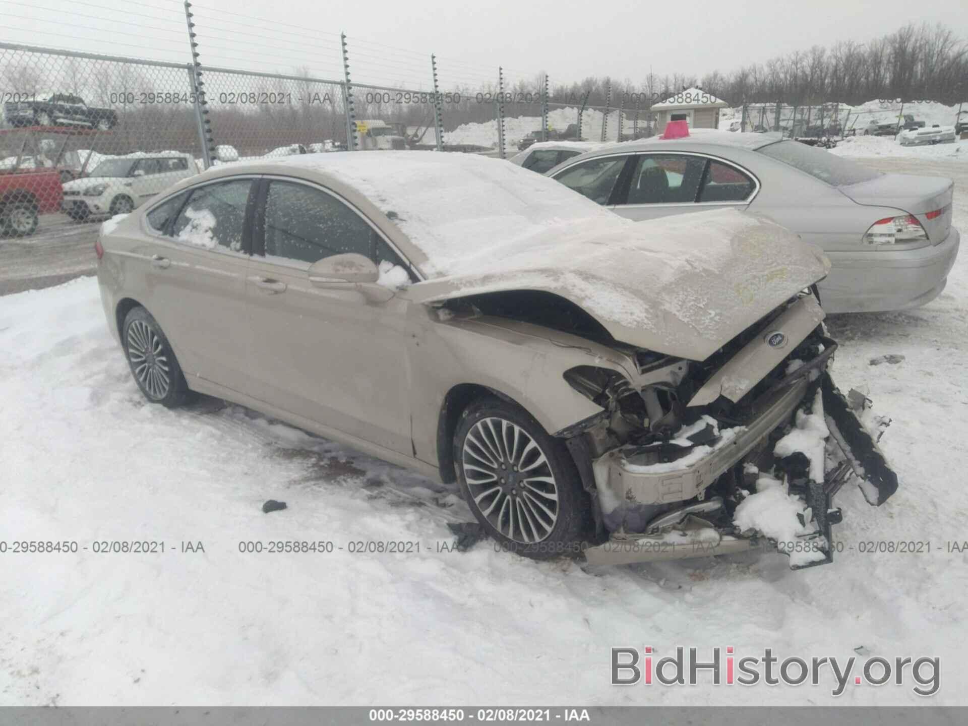 Photo 3FA6P0T93HR257493 - FORD FUSION 2017