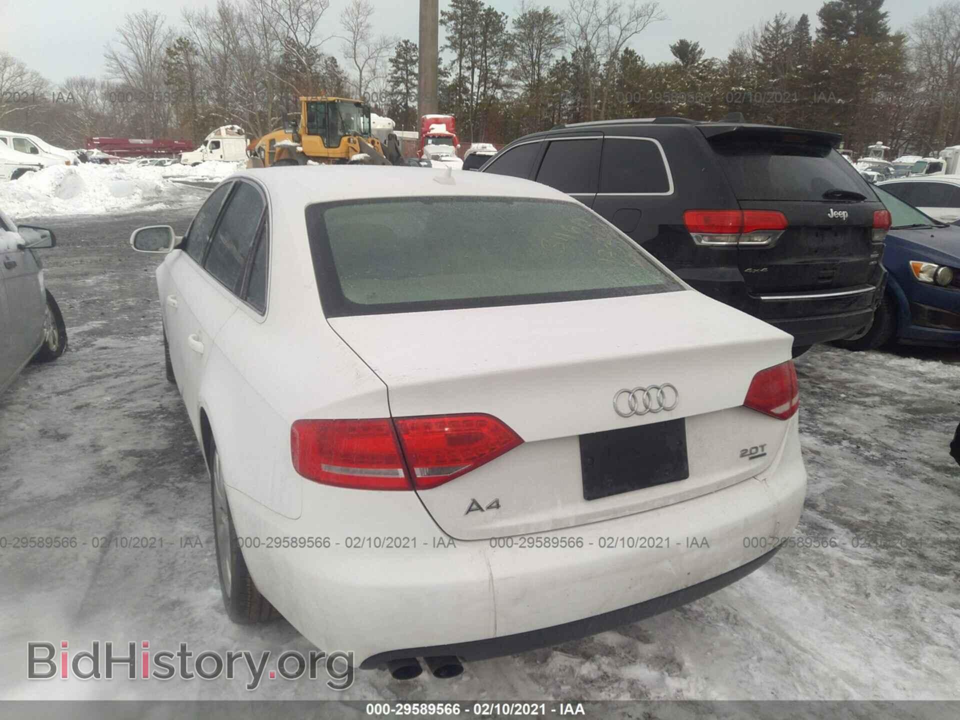 2011 AUDI A4 - VIN: WAUFFAFL3BN038695 - Фото 3