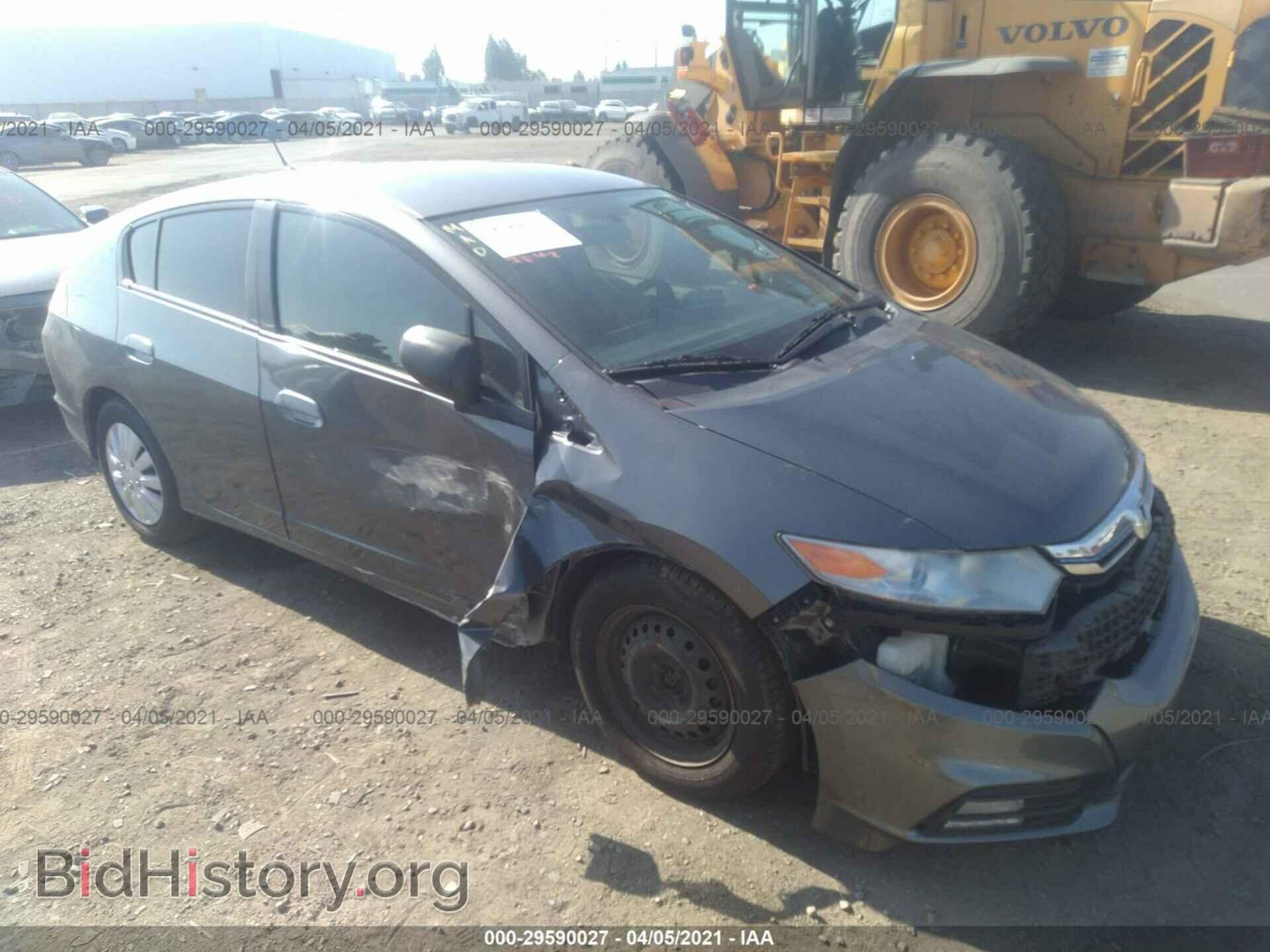 Фотография JHMZE2H32DS000819 - HONDA INSIGHT 2013