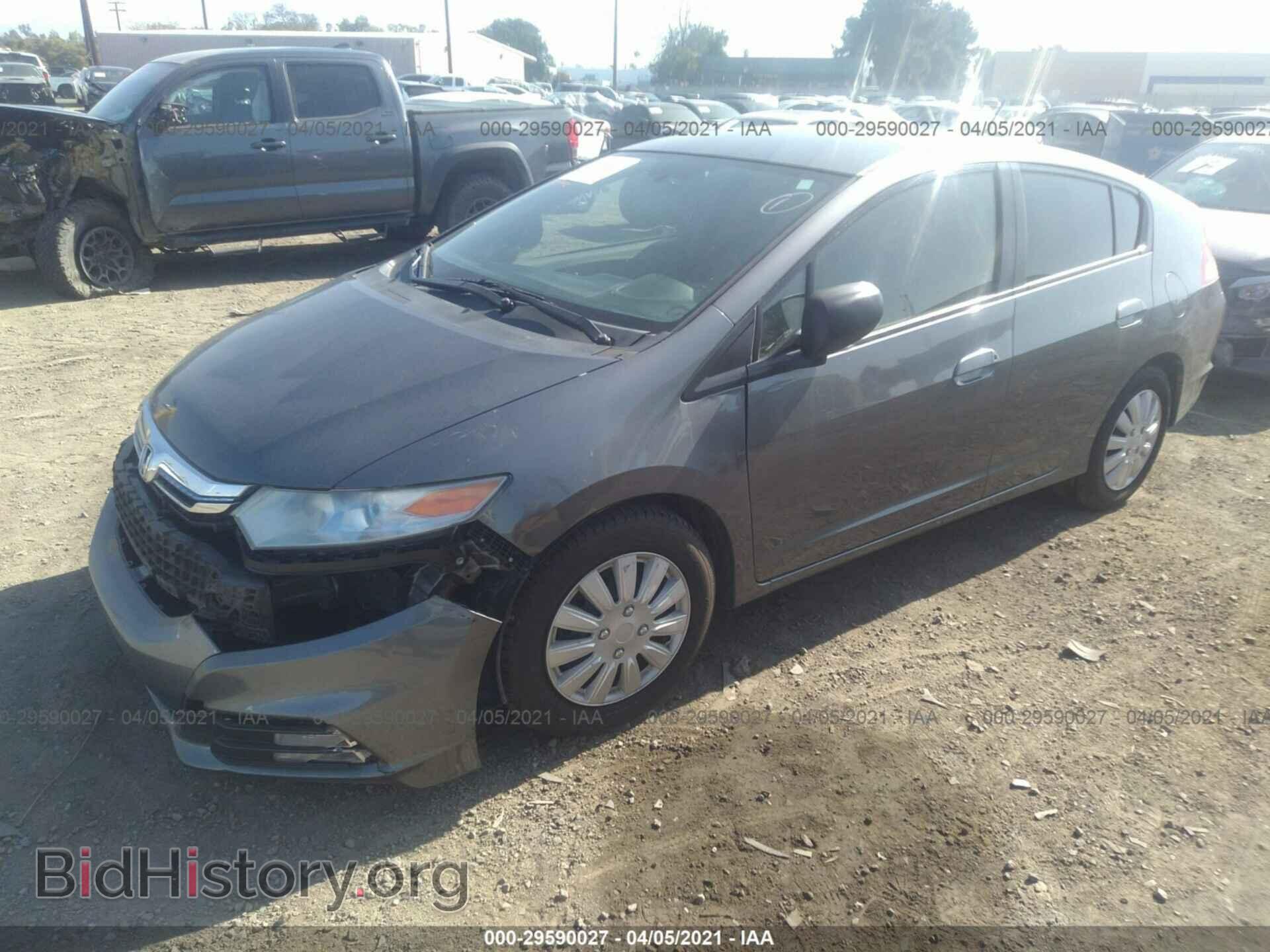2013 HONDA INSIGHT - VIN: JHMZE2H32DS000819 - Фото 2