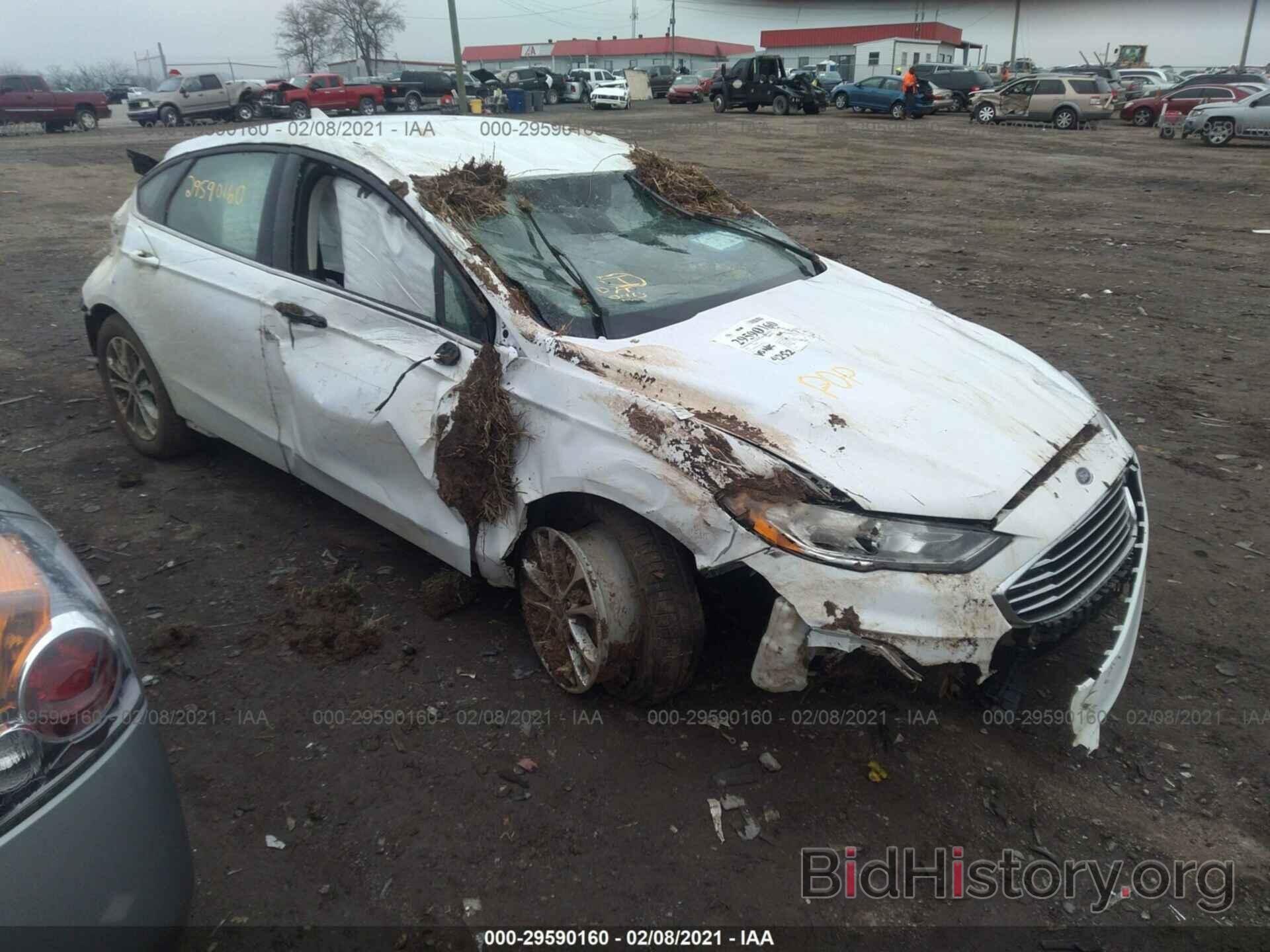 Photo 3FA6P0HD8LR246107 - FORD FUSION 2020