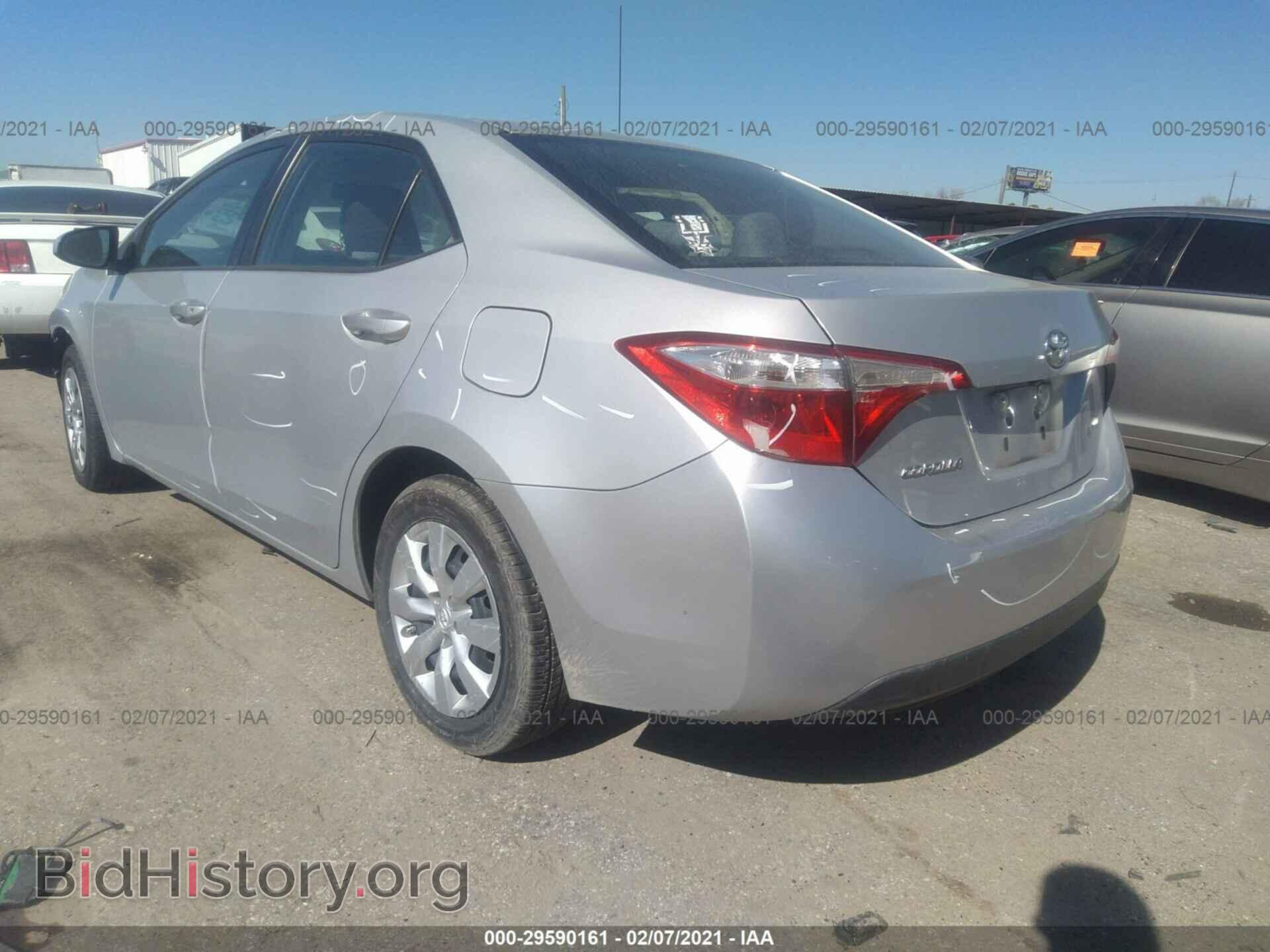 2014 TOYOTA COROLLA - VIN: 5YFBURHE3EP101046 - Фото 3