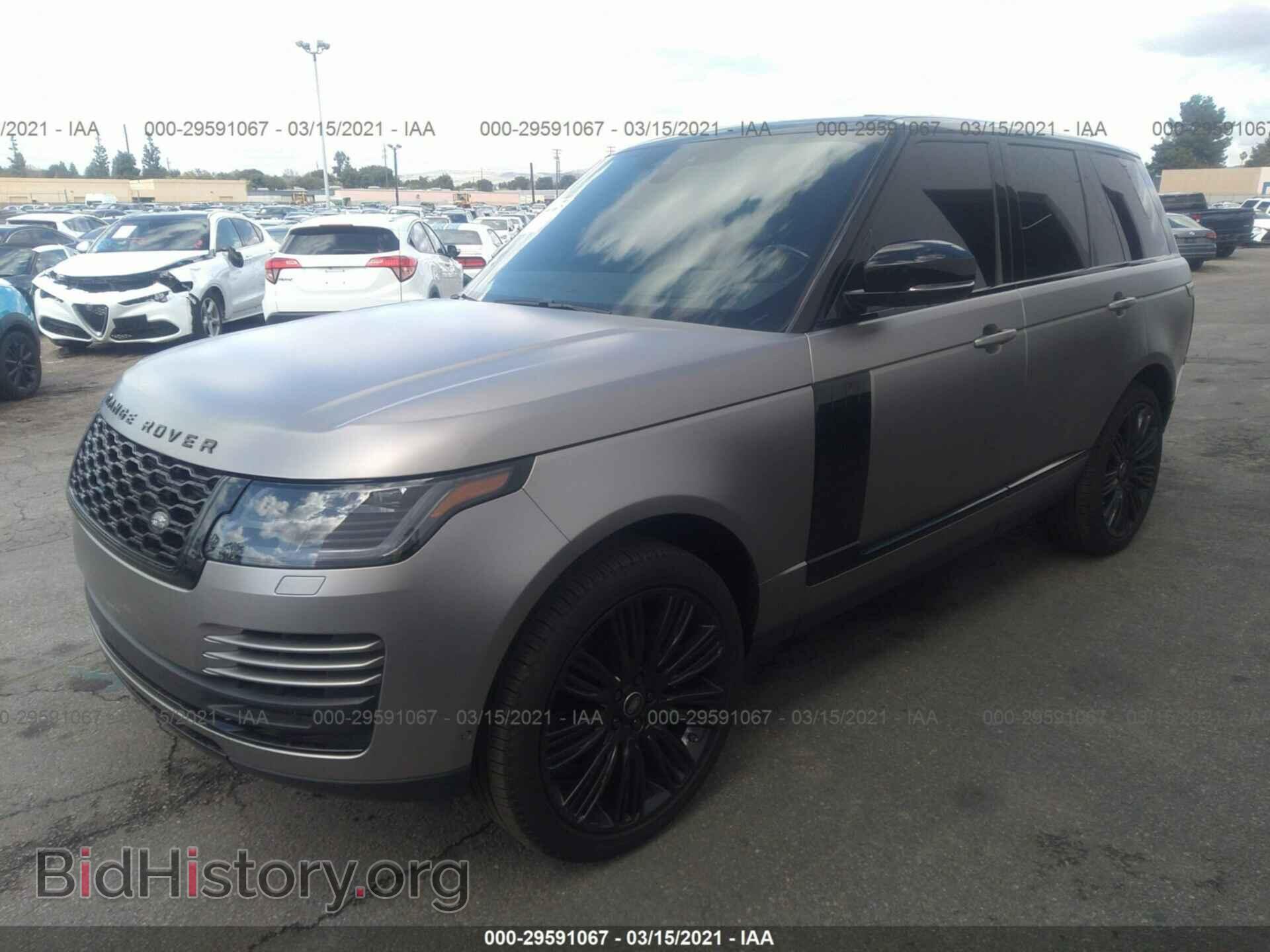 2021 LAND ROVER RANGE ROVER - VIN: SALGS2SE9MA421320 - Фото 2