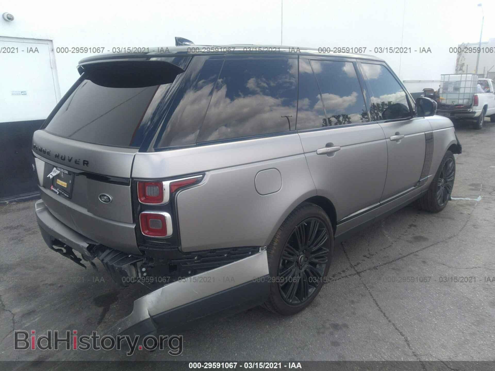 2021 LAND ROVER RANGE ROVER - VIN: SALGS2SE9MA421320 - Фото 4