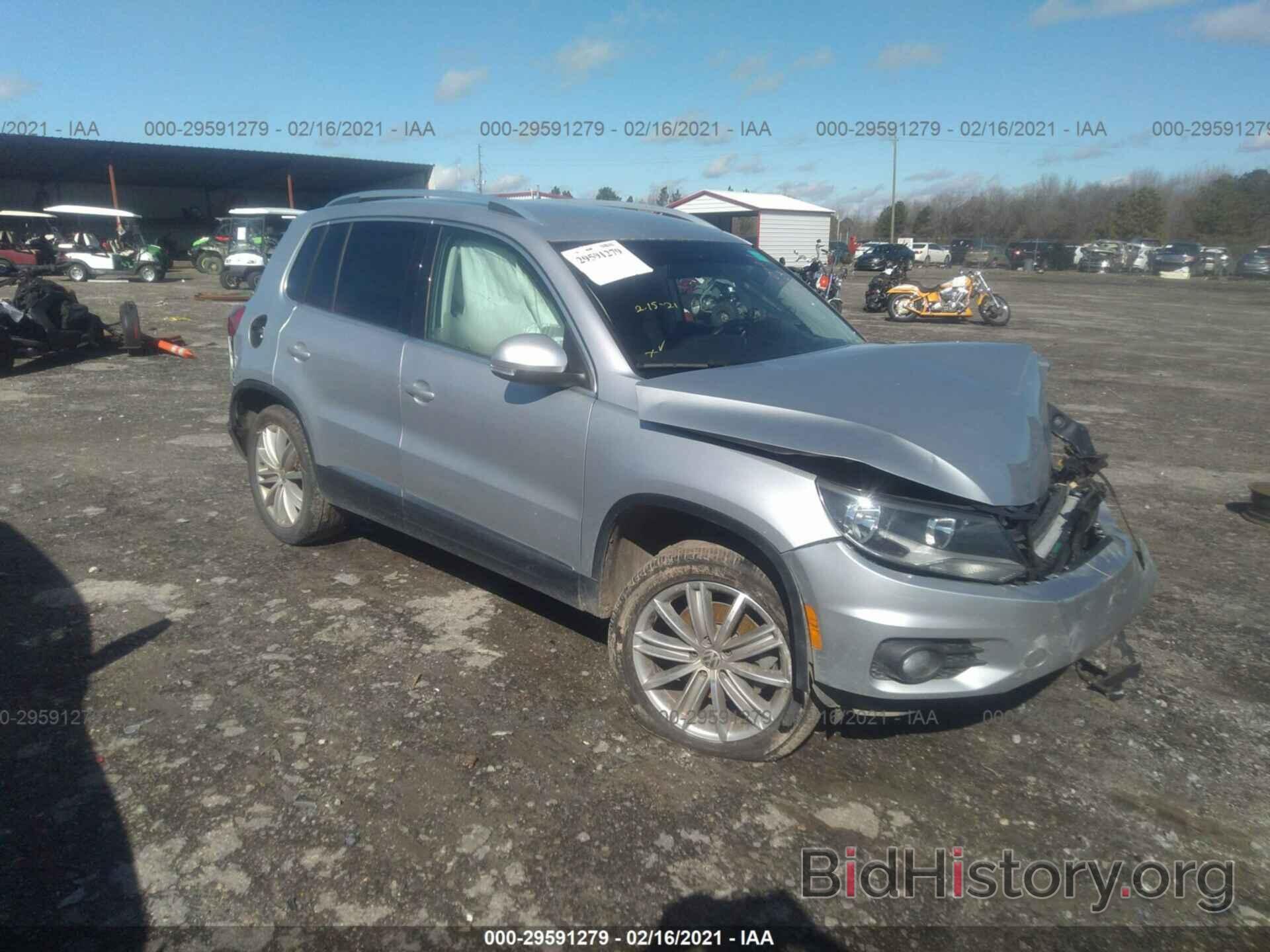 Photo WVGAV7AX6CW510652 - VOLKSWAGEN TIGUAN 2012