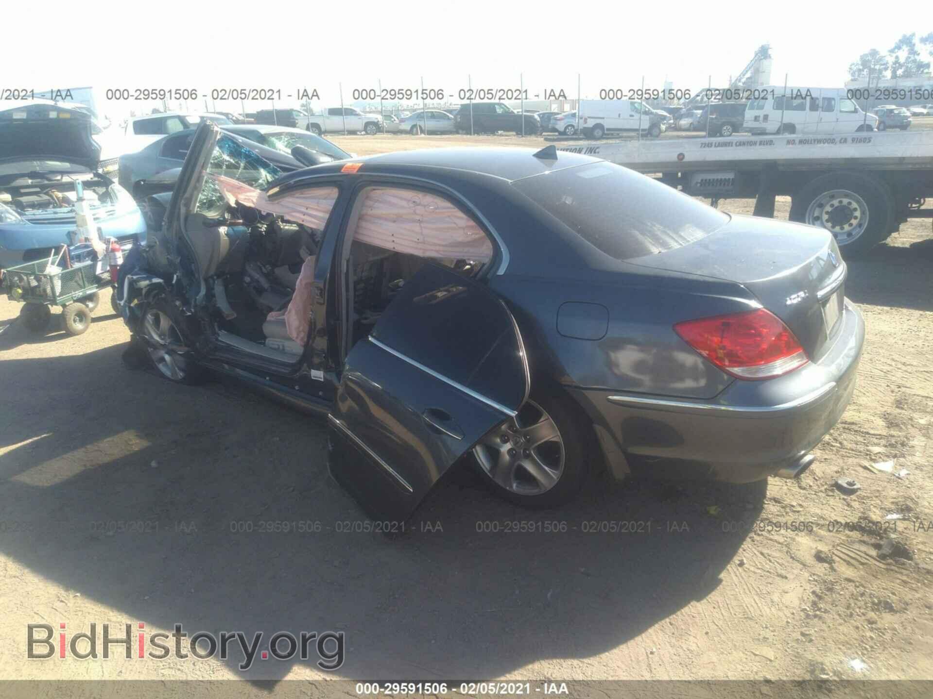 2006 ACURA RL - VIN: JH4KB16596C008664 - Фото 3