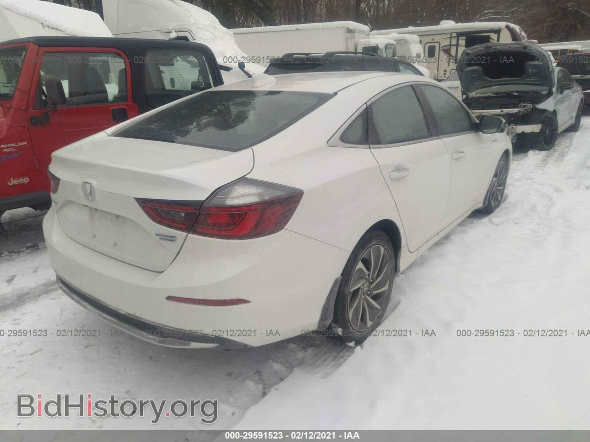 2019 HONDA INSIGHT - VIN: 19XZE4F95KE014038 - Фото 4