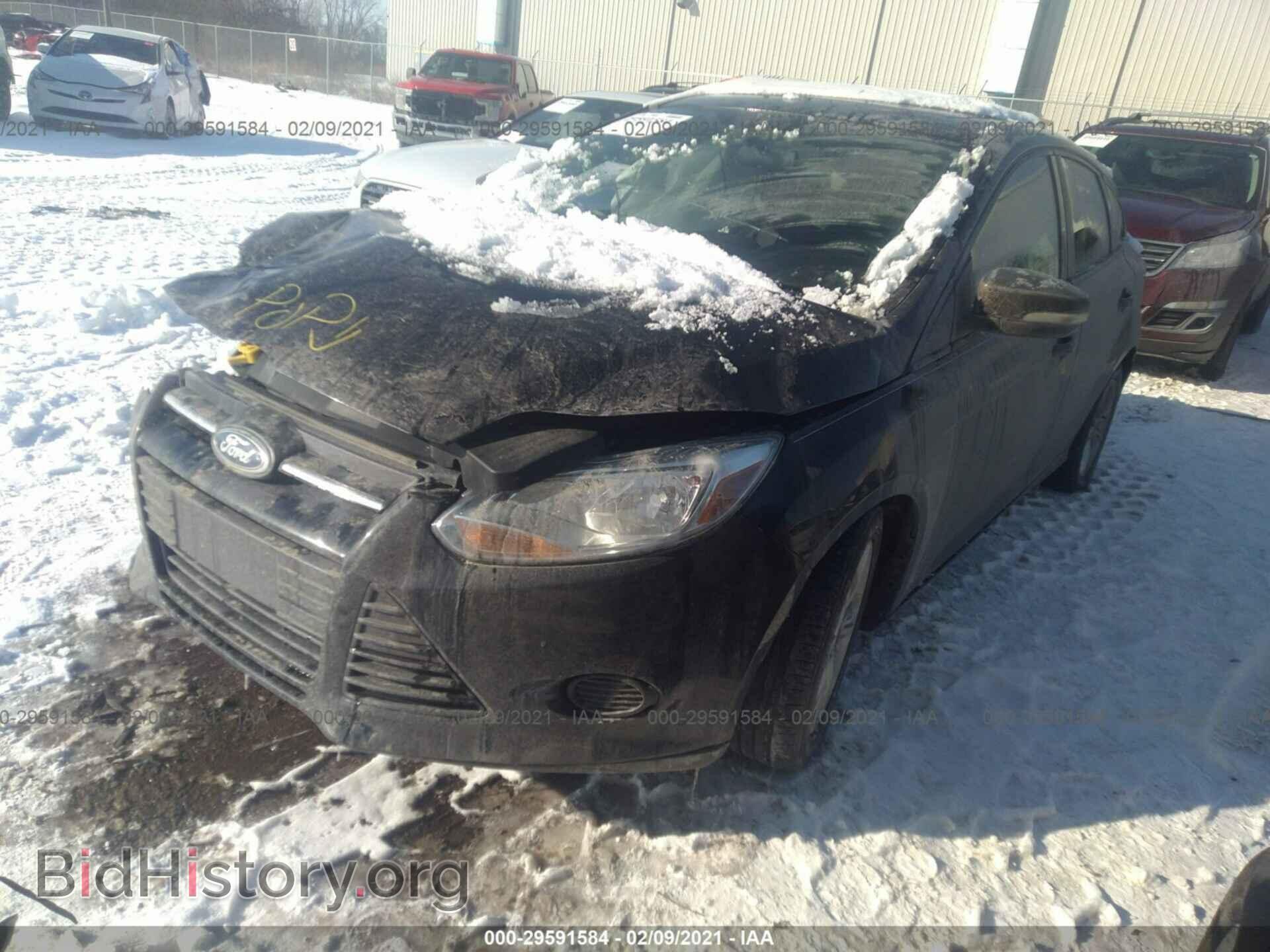 2014 FORD FOCUS - VIN: 1FADP3K22EL436521 - Фото 2