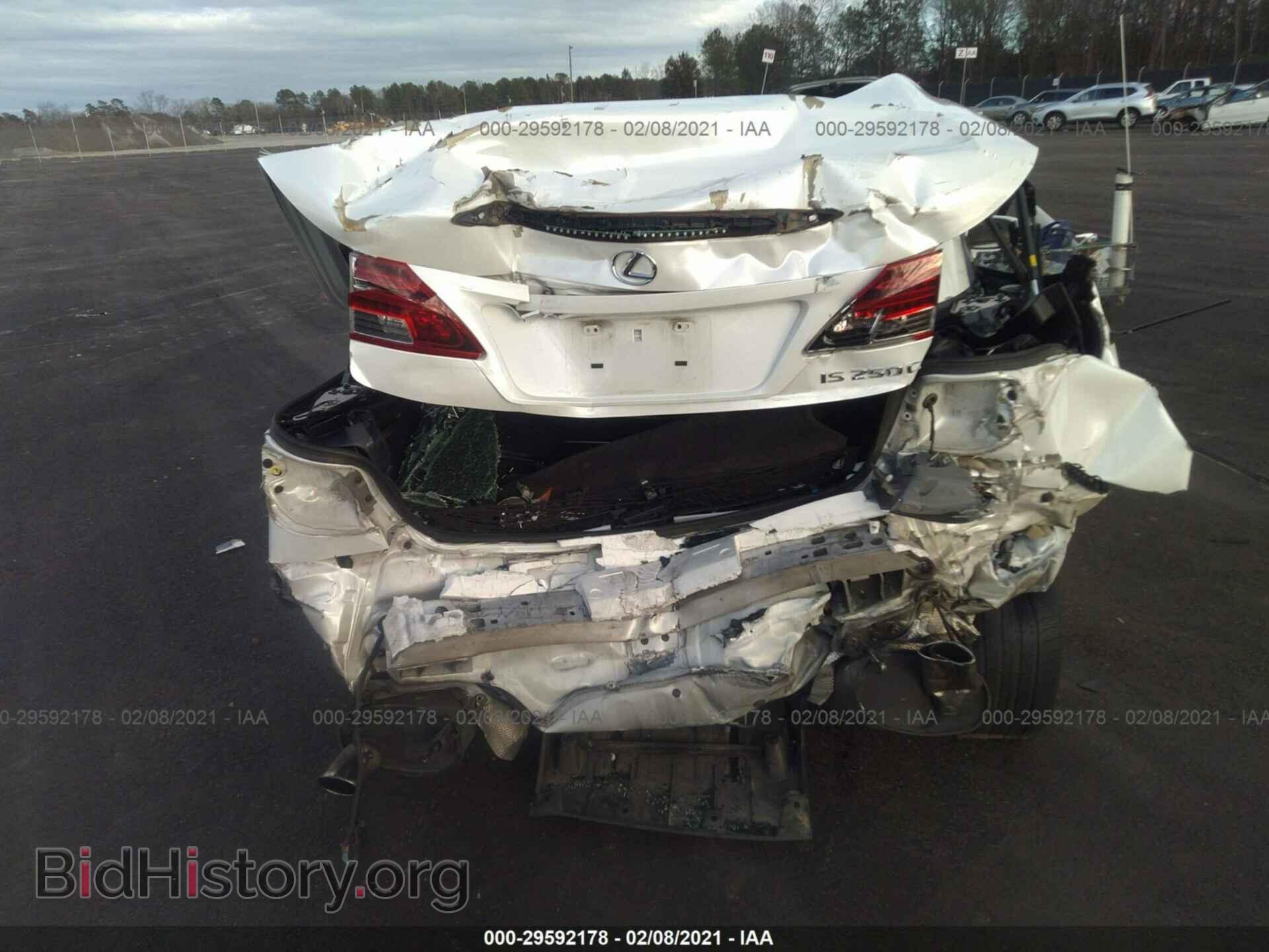 2012 LEXUS IS 250C - VIN: JTHFF2C28C2522271 - Фото 6