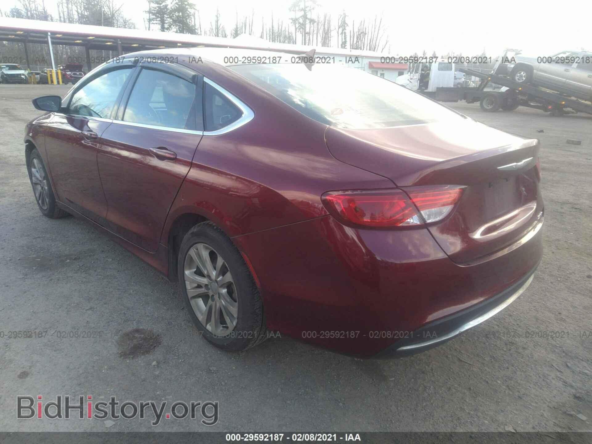 2016 CHRYSLER 200 - VIN: 1C3CCCAB5GN167557 - Фото 3