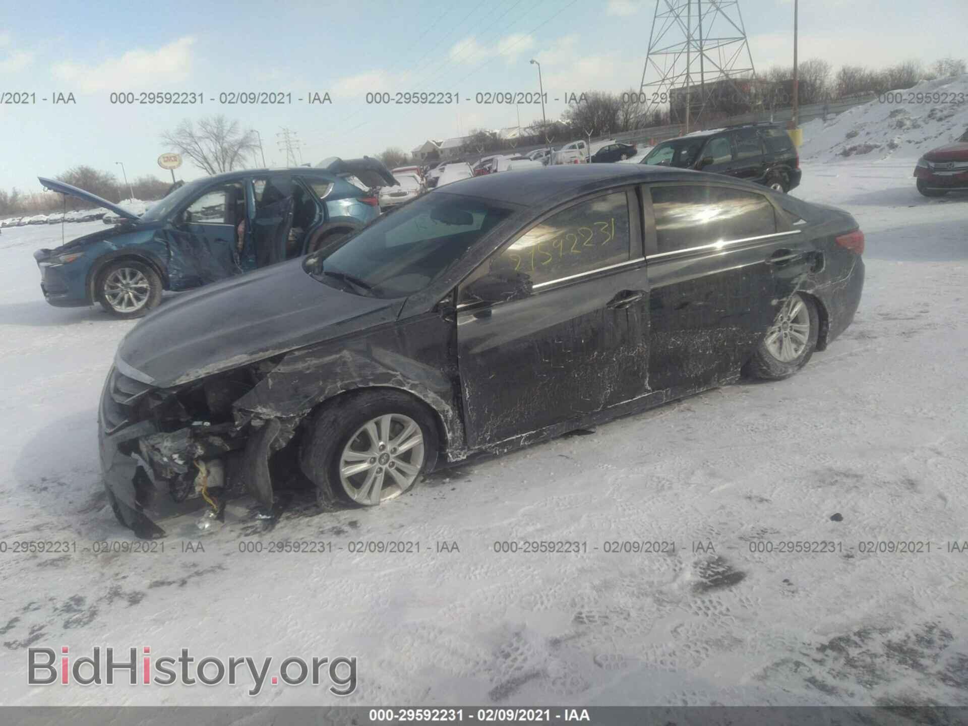 2012 HYUNDAI SONATA - VIN: 5NPEB4AC6CH418876 - Фото 2