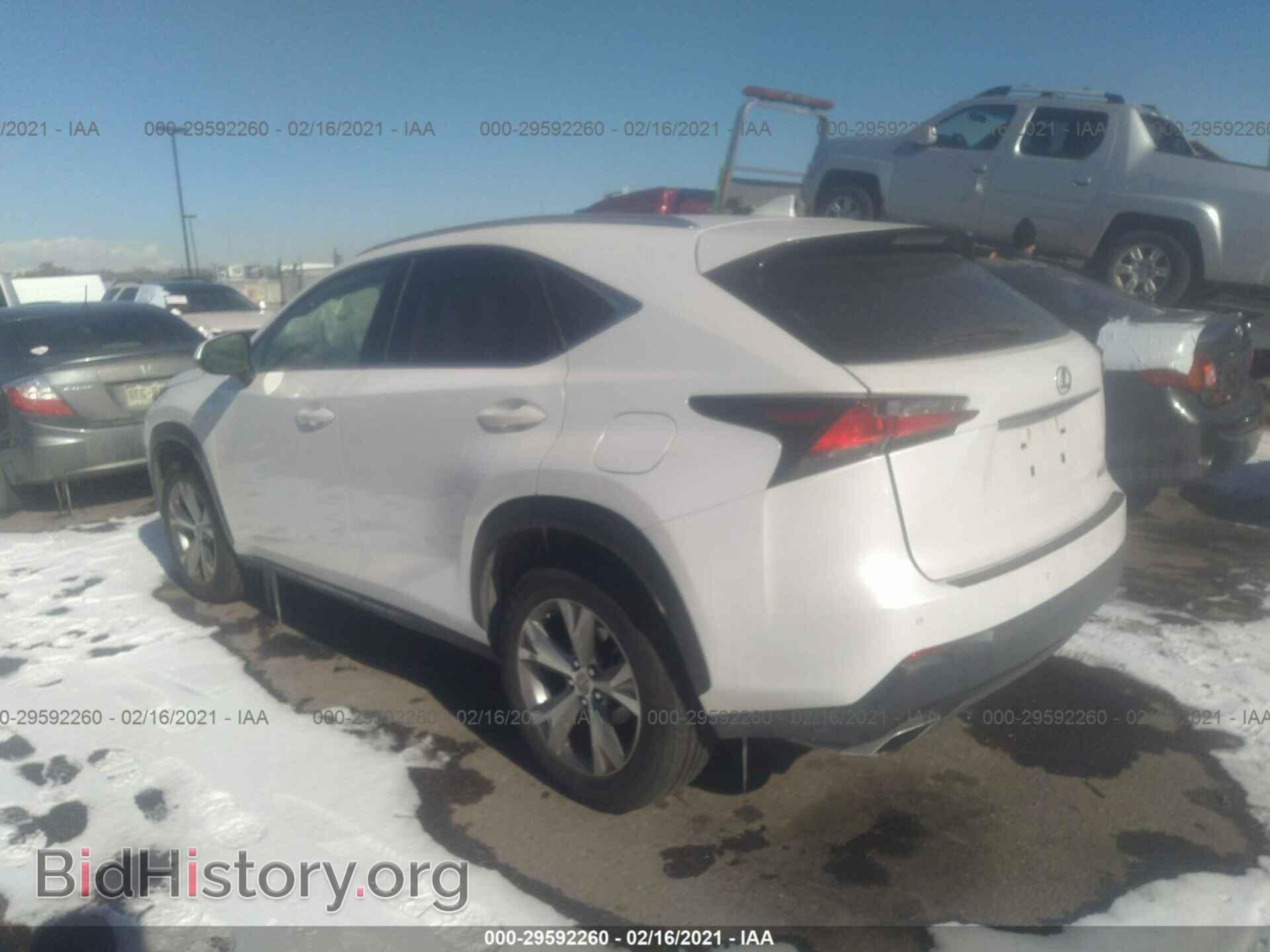 2017 LEXUS NX - VIN: JTJBARBZ2H2108512 - Фото 3