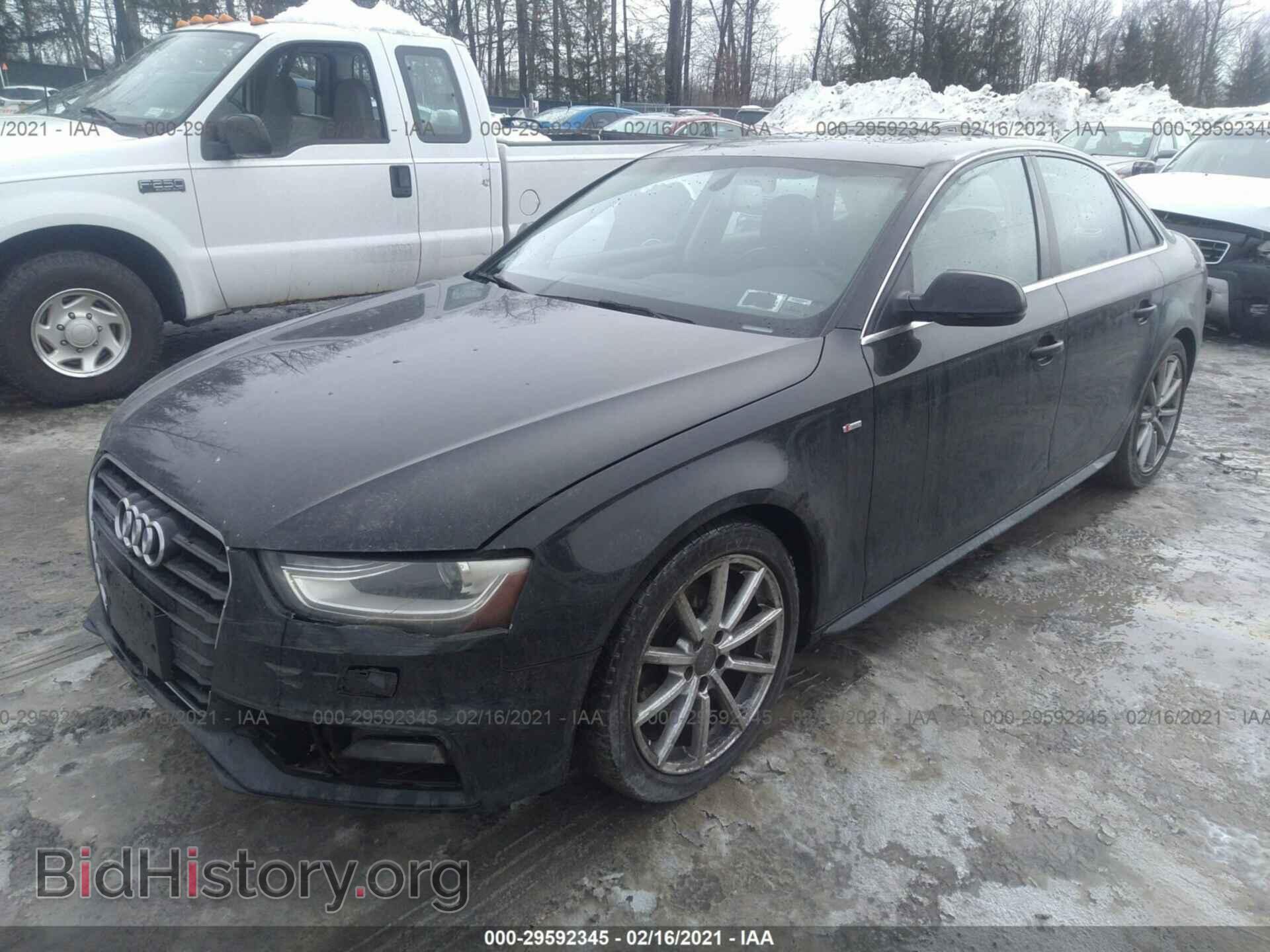 2014 AUDI A4 - VIN: WAUFFAFL4EN001692 - Photo 2